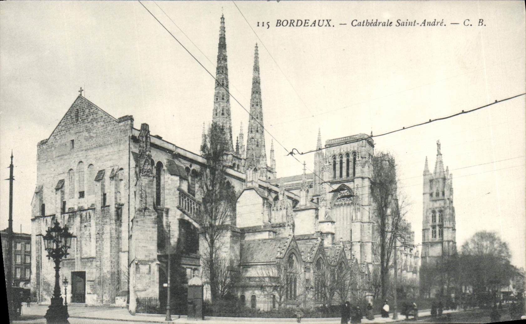 CPA Bordeaux La Cathedrale Saint Andre