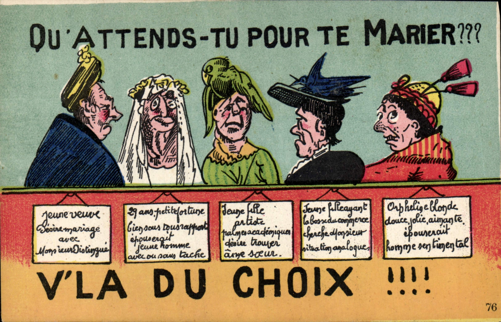 CPA Attends Tu Pour Te Marier Humour Perroquet