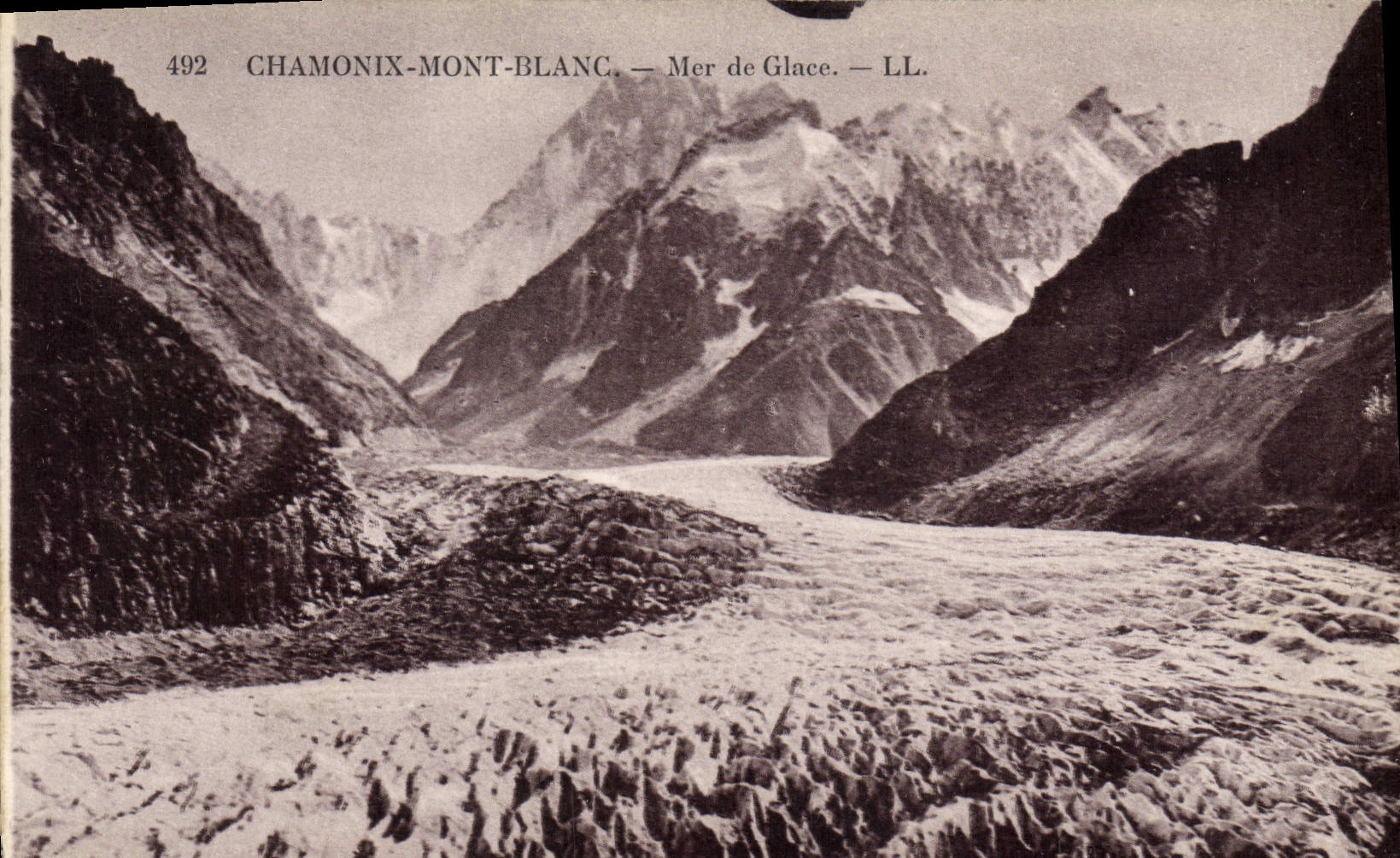 CPA Chamonix Mont Blanc Mer de Glace