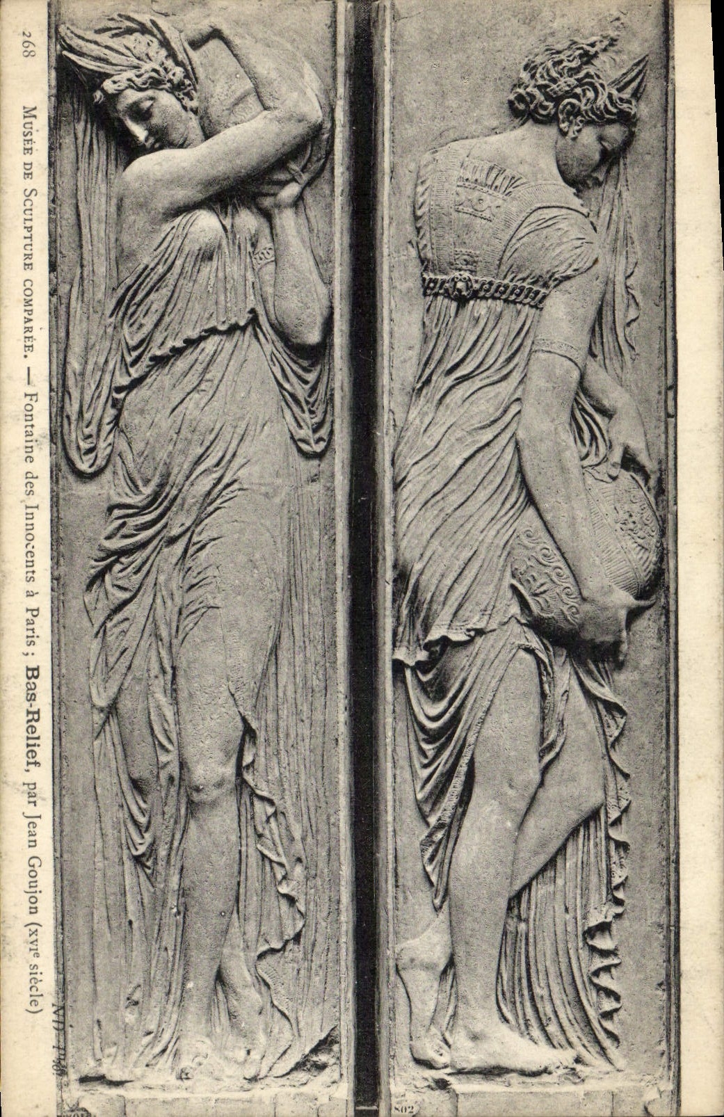 CPA Musee De Scuipture Comparee Fontaine des Innocents a Paris Bas relief Jean Goujon 