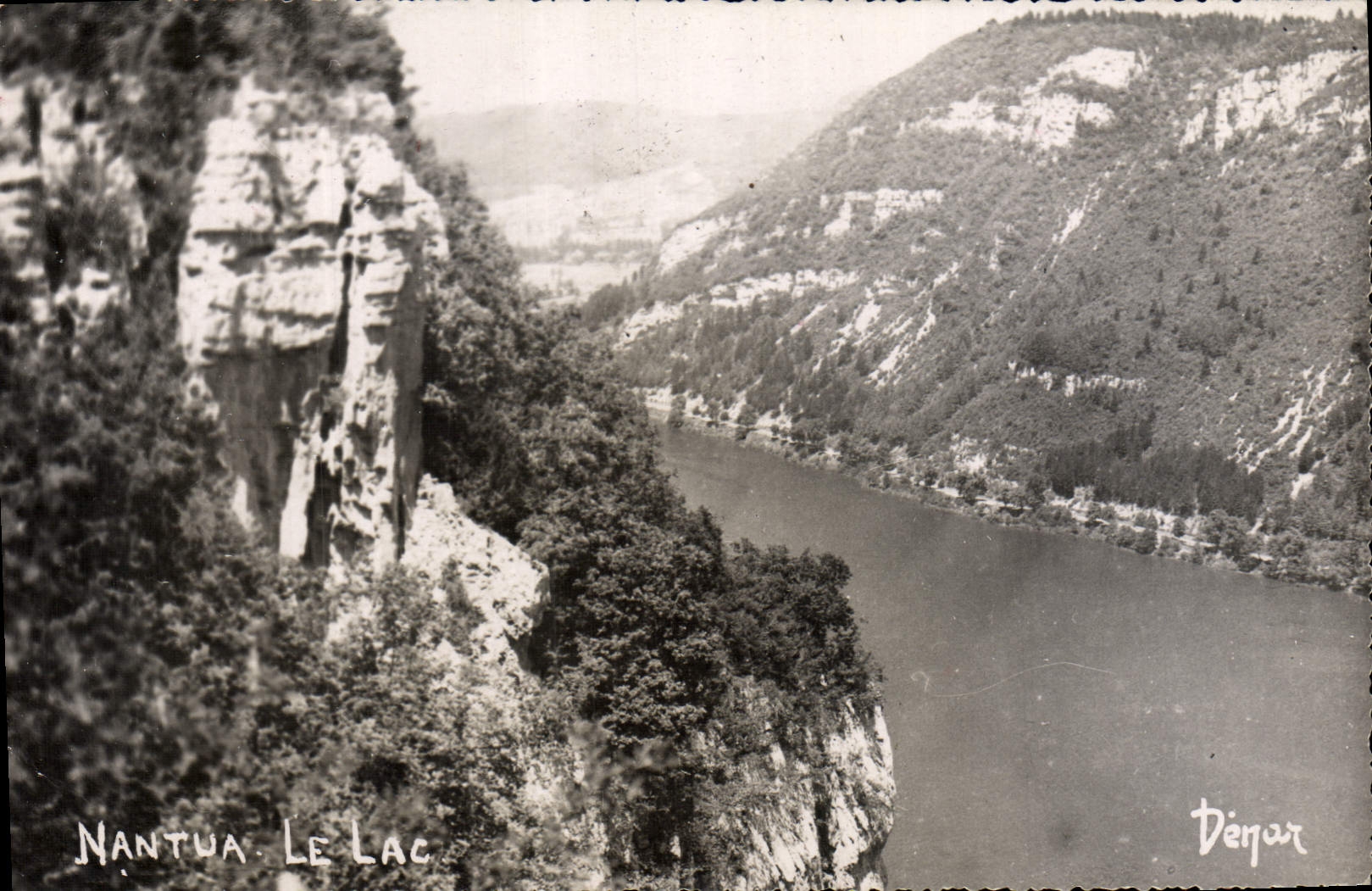 MODERN CARD Nantua the Lake