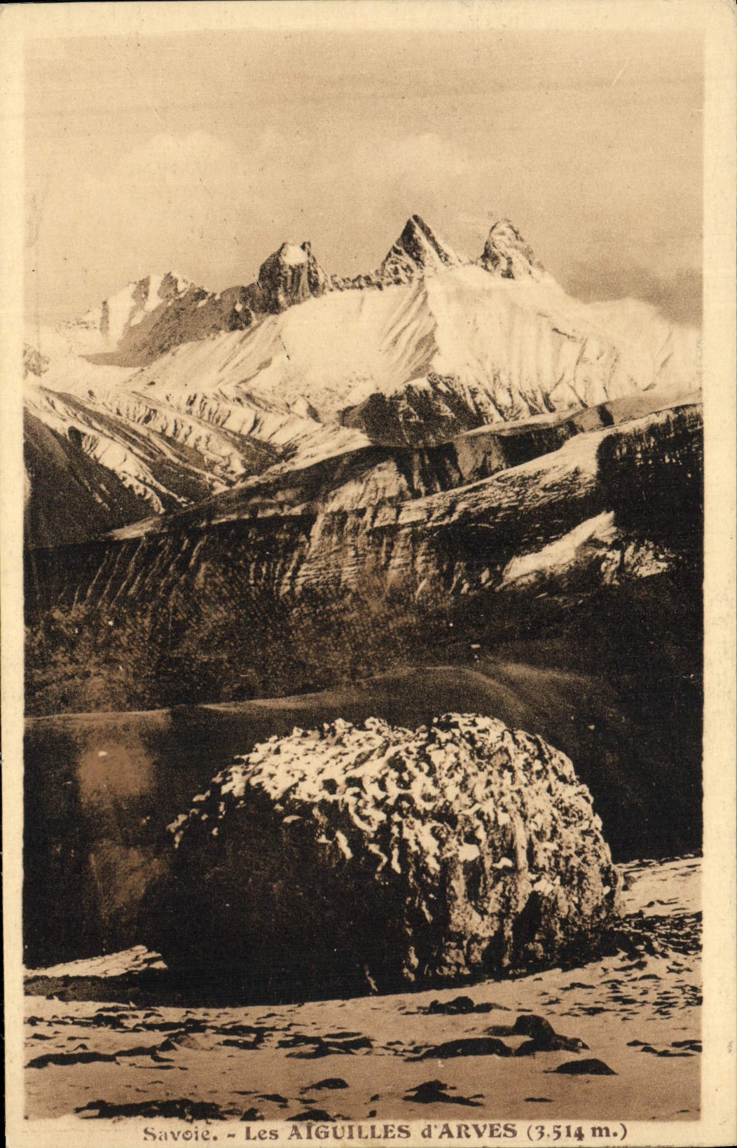 CPA Les Aiguilles D'Arves