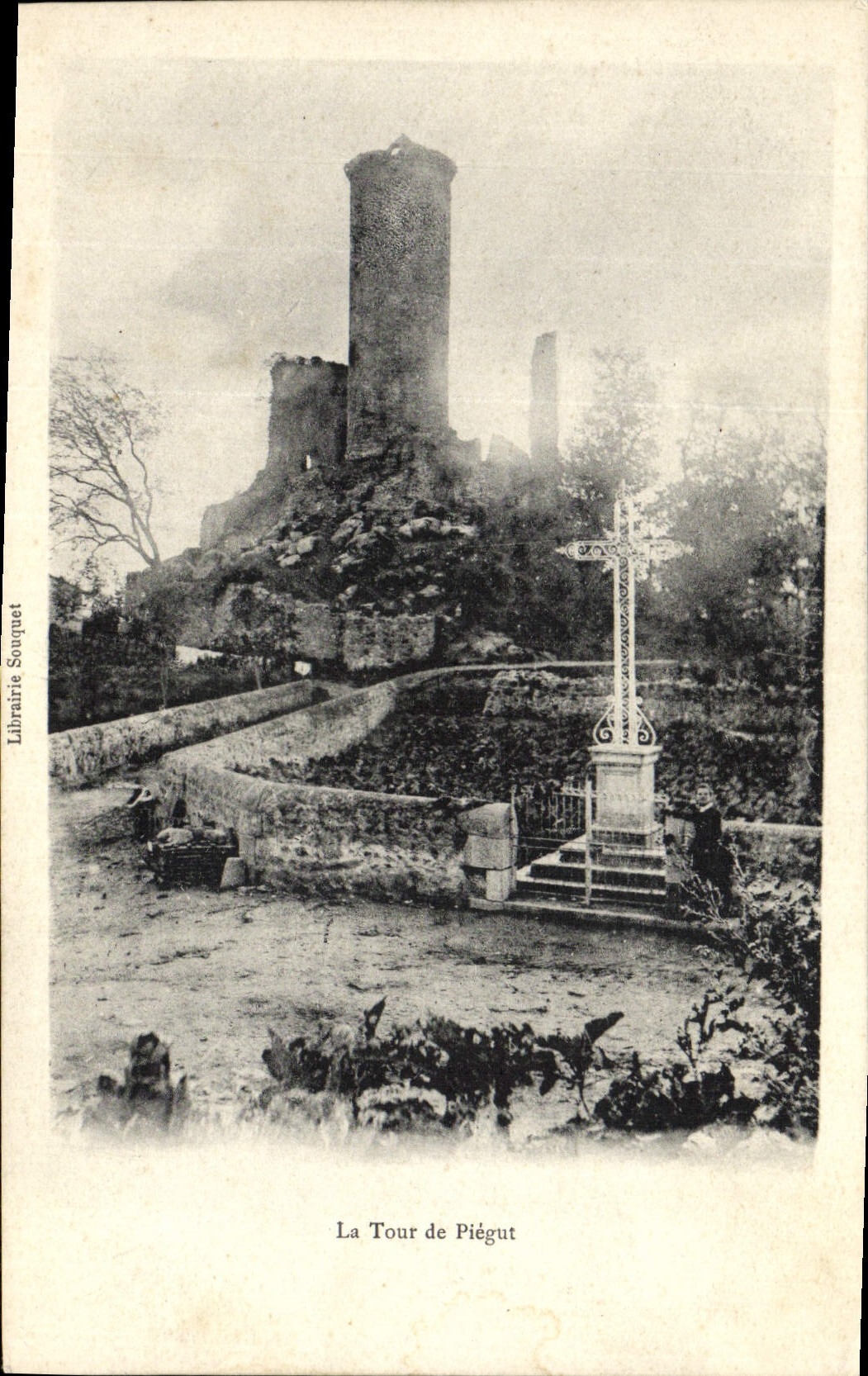 CPA La Tour de Piegut