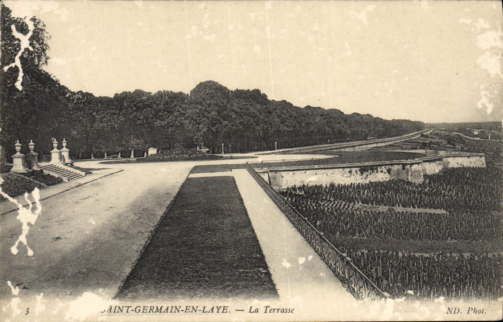 CPA Saint Germain En Laye La Terrasse