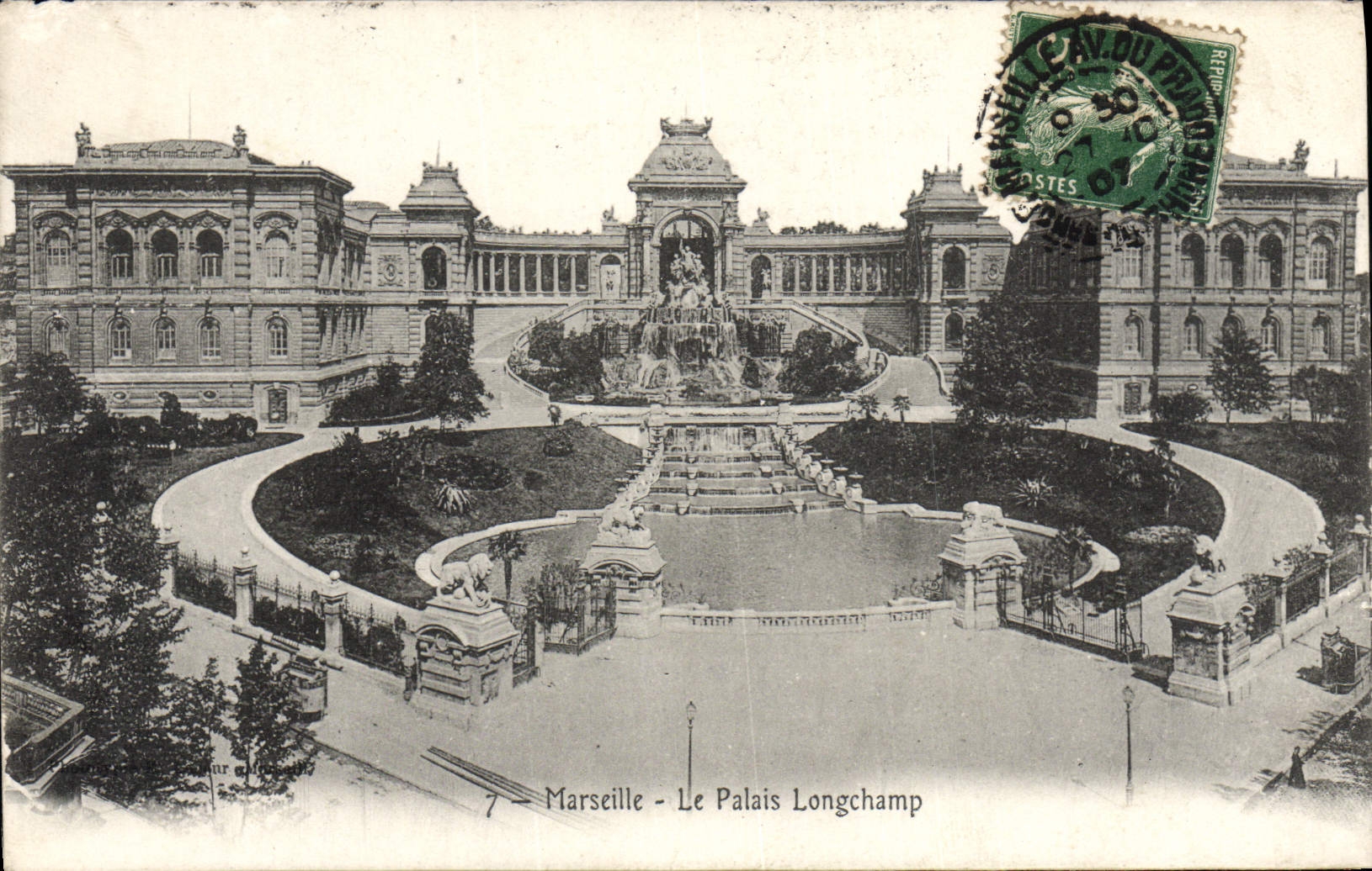 CPA Marseille Palais Longchamp