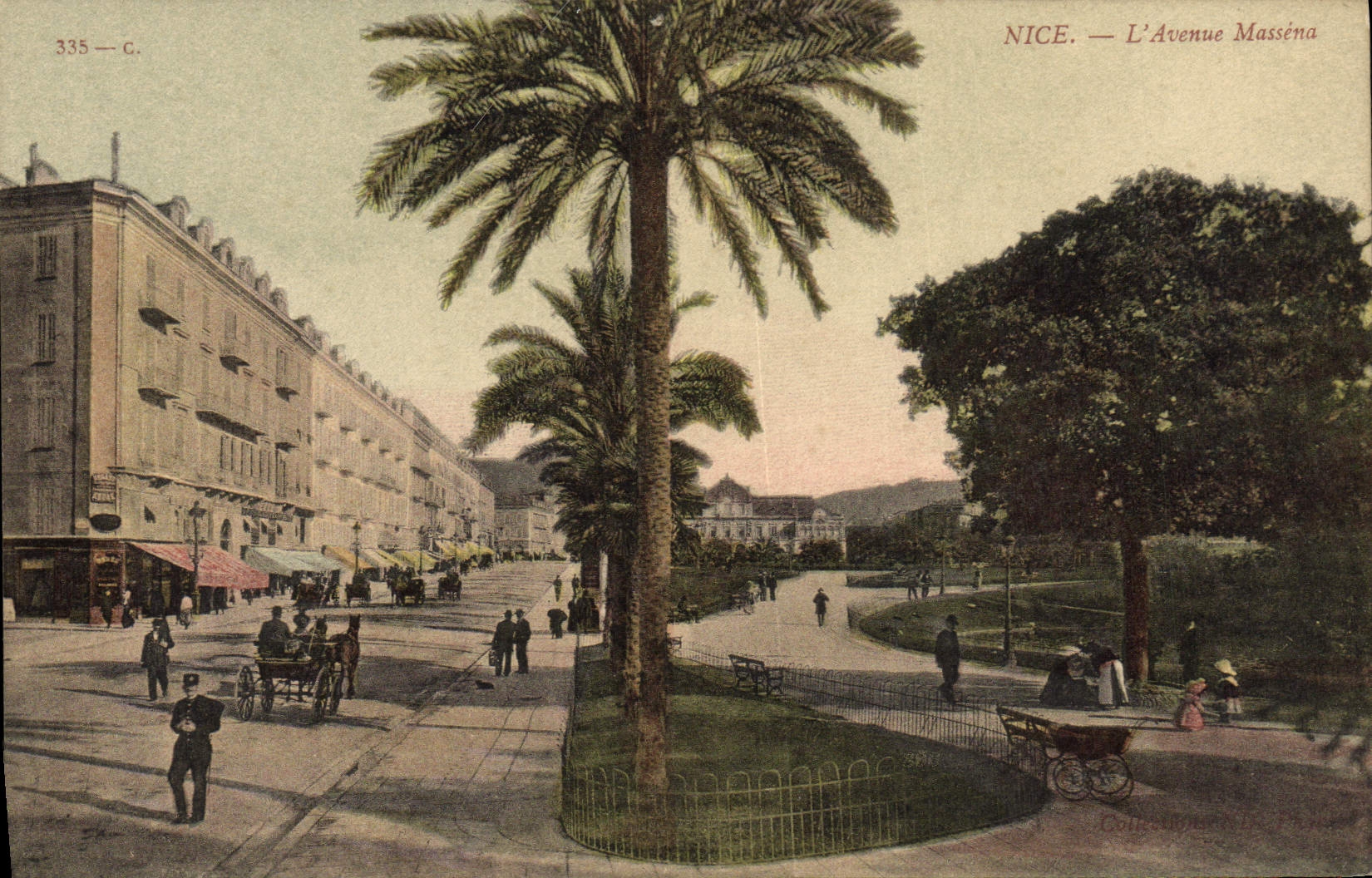 CPA Nice L'Avenue Massena