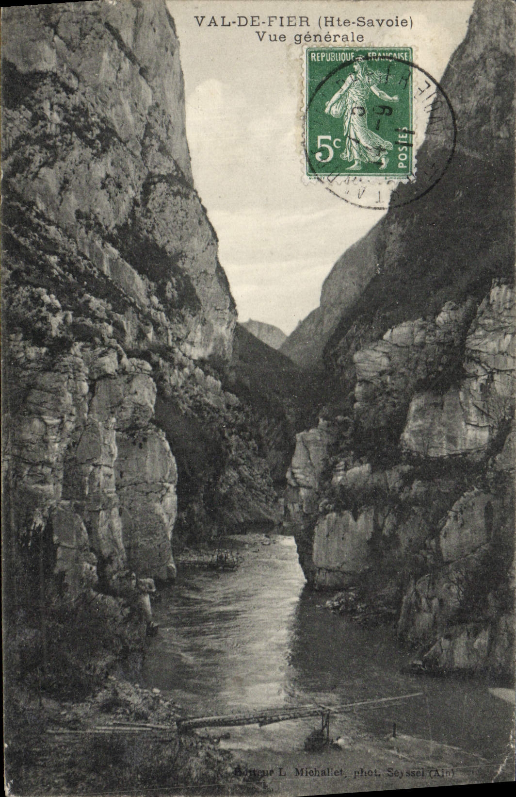 CPA Val De Fier vue Generale