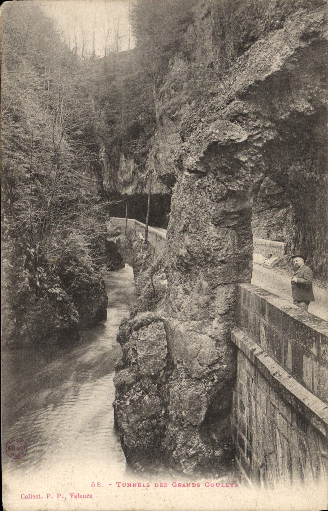 CPA Tunnels Des Grands Goulets