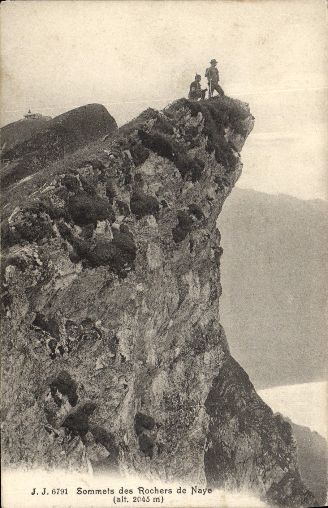 CPA Sommets des Rochers de Naye