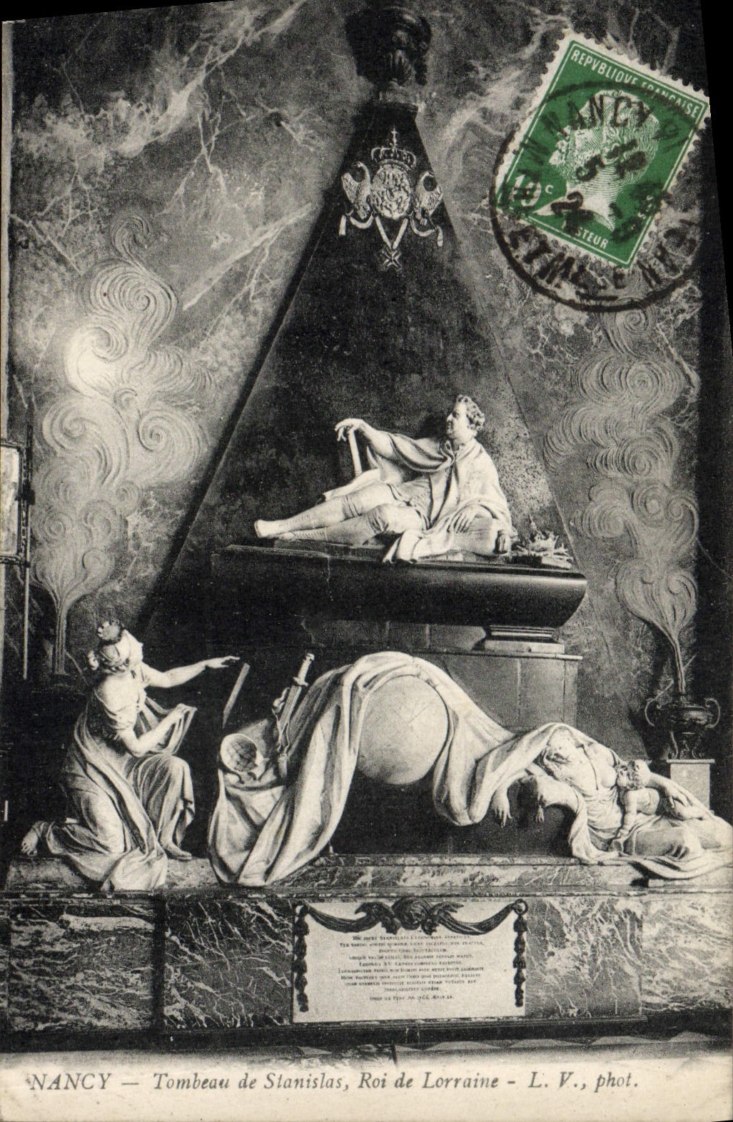CPA Nancy Tombeau de Stanislas Roi de Lorraine