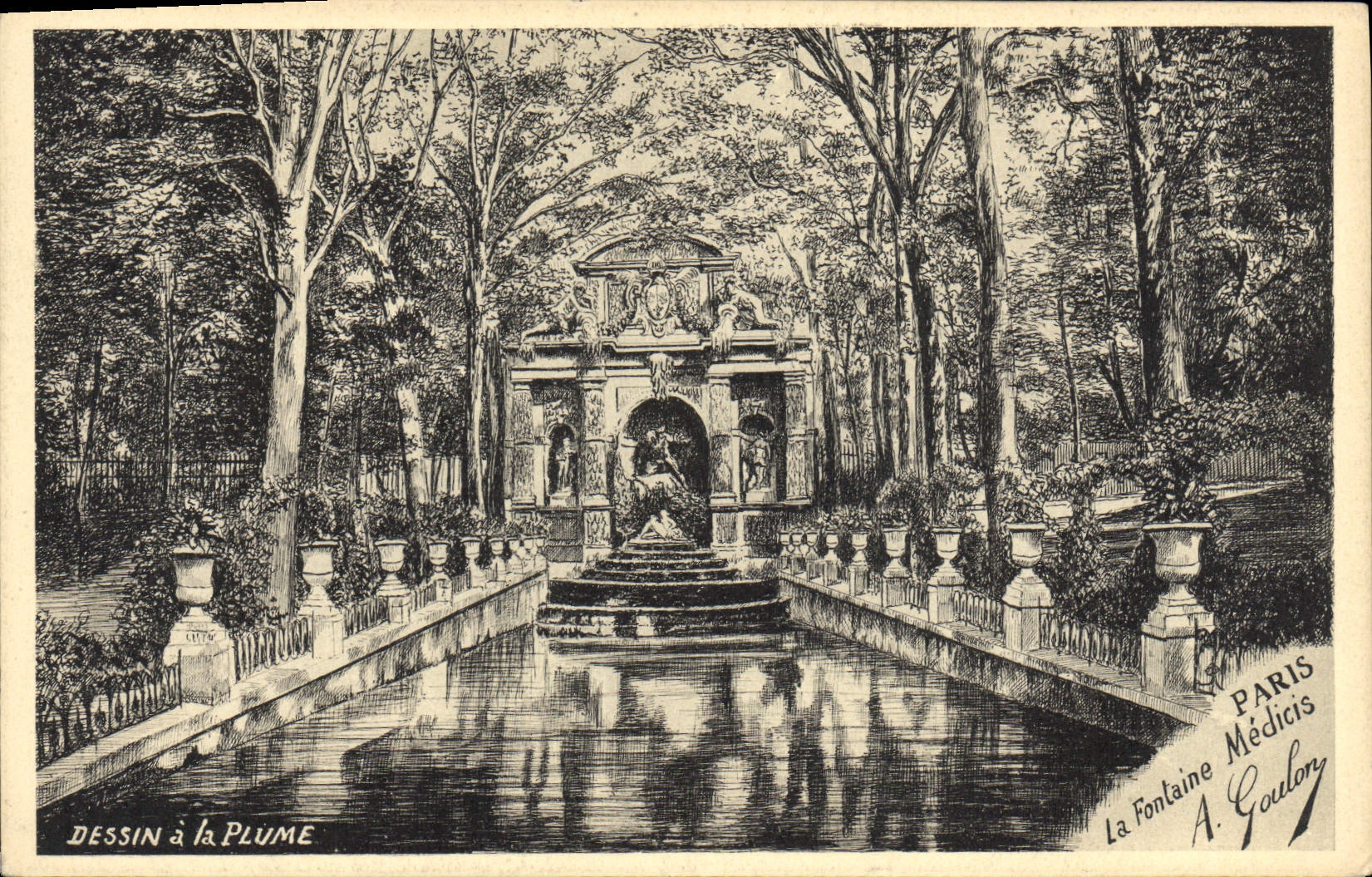 CPA Paris La Fontaine Medicis