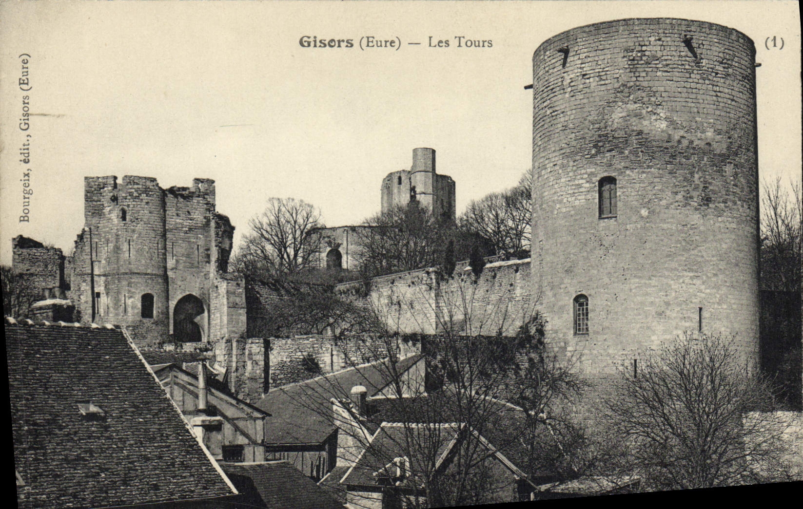 CPA Gisors Les Tours