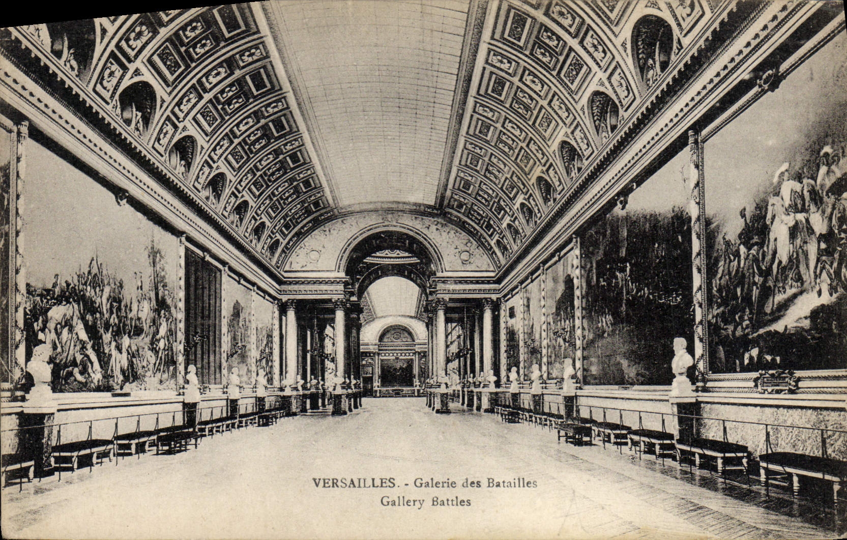 CPA Versailles Galerie des Batailles