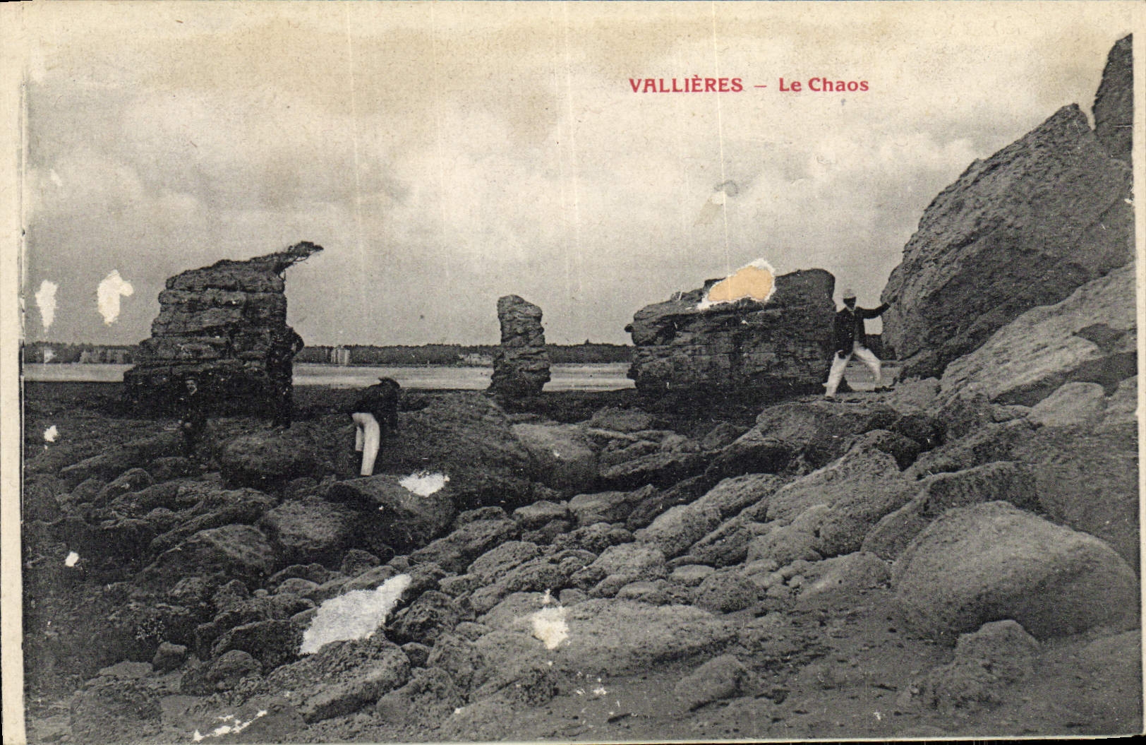 VINTAGE POSTCARD Vallieres Chaos