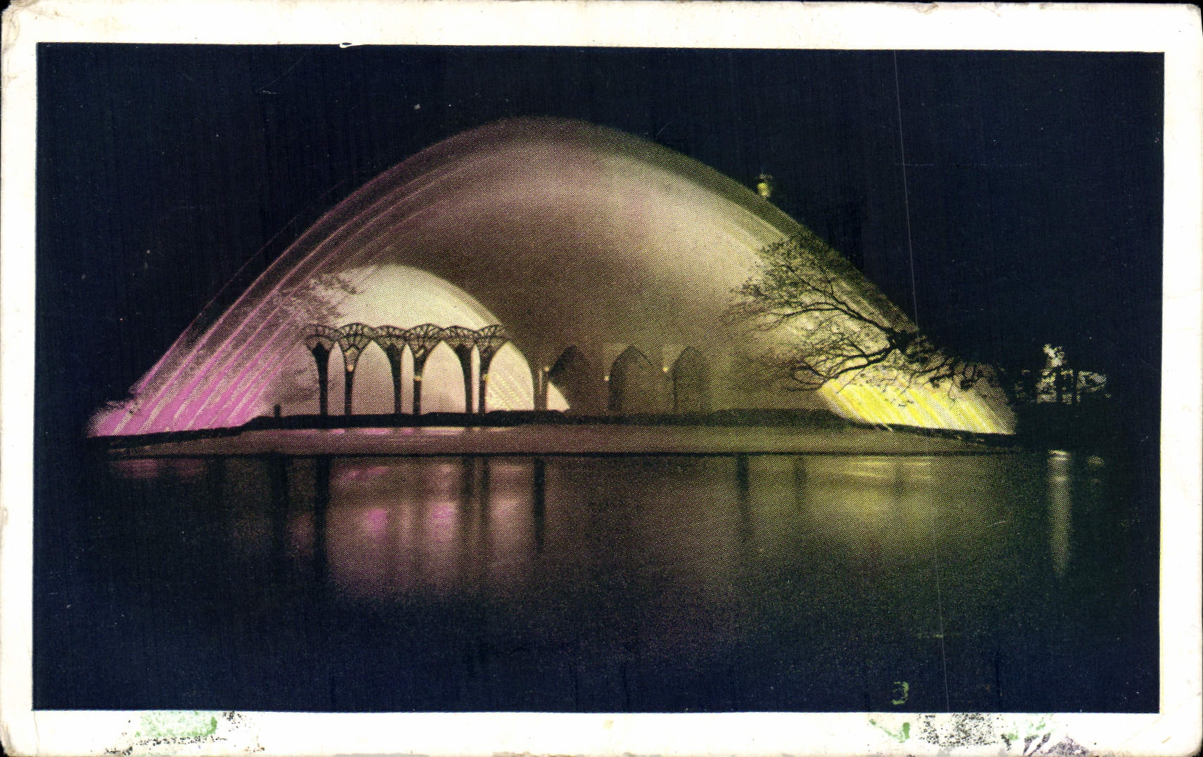 CPA Paris Exposition La passerelle