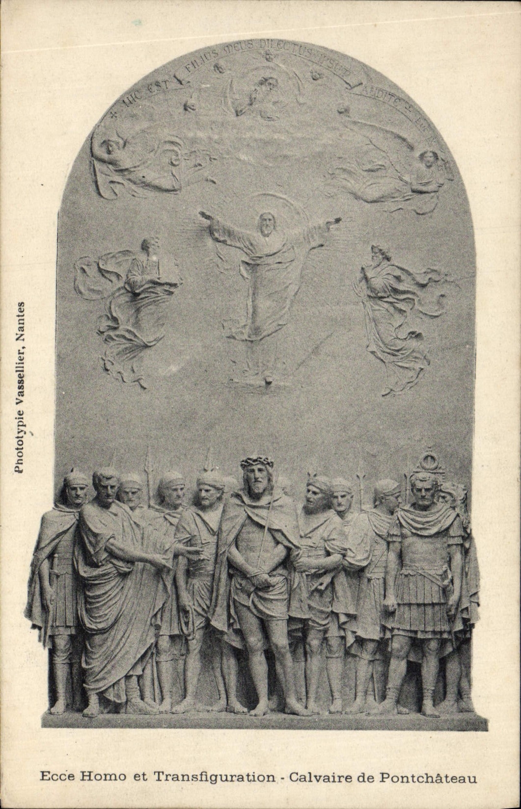 VINTAGE POSTCARD Ecce Homo and Transfiguration Martyrdom of Pontchateau