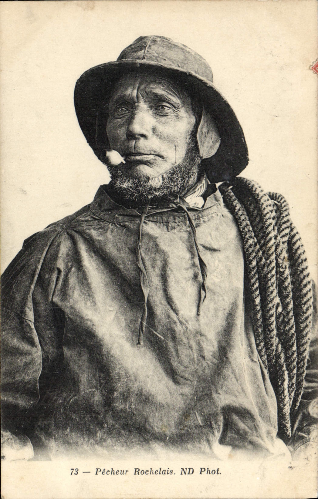 Pescados de Pecheur Rochelais de la POSTAL de la VENDIMIA