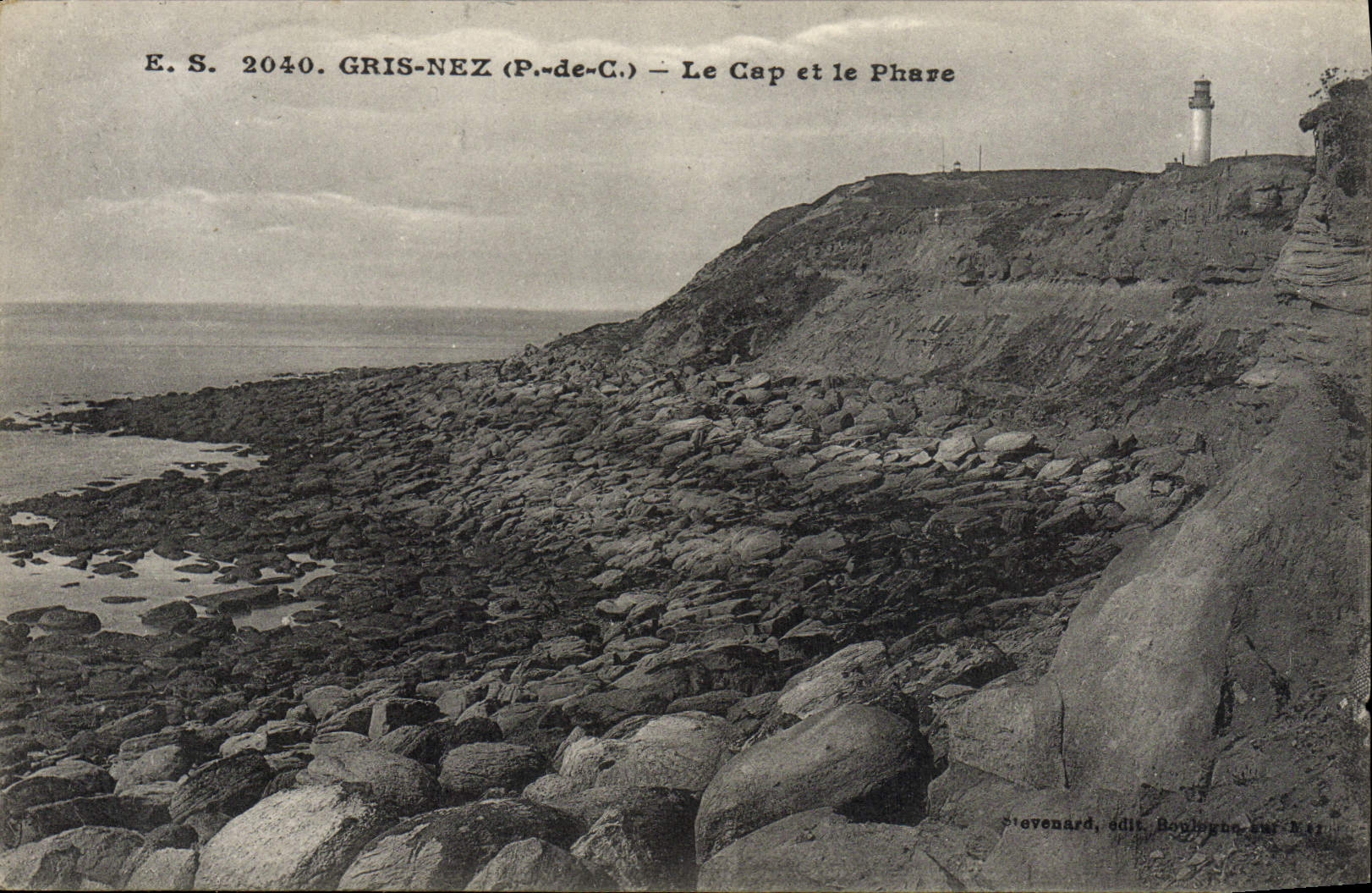 VINTAGE POSTCARD Gray Nose the Cape and the Lighthouse