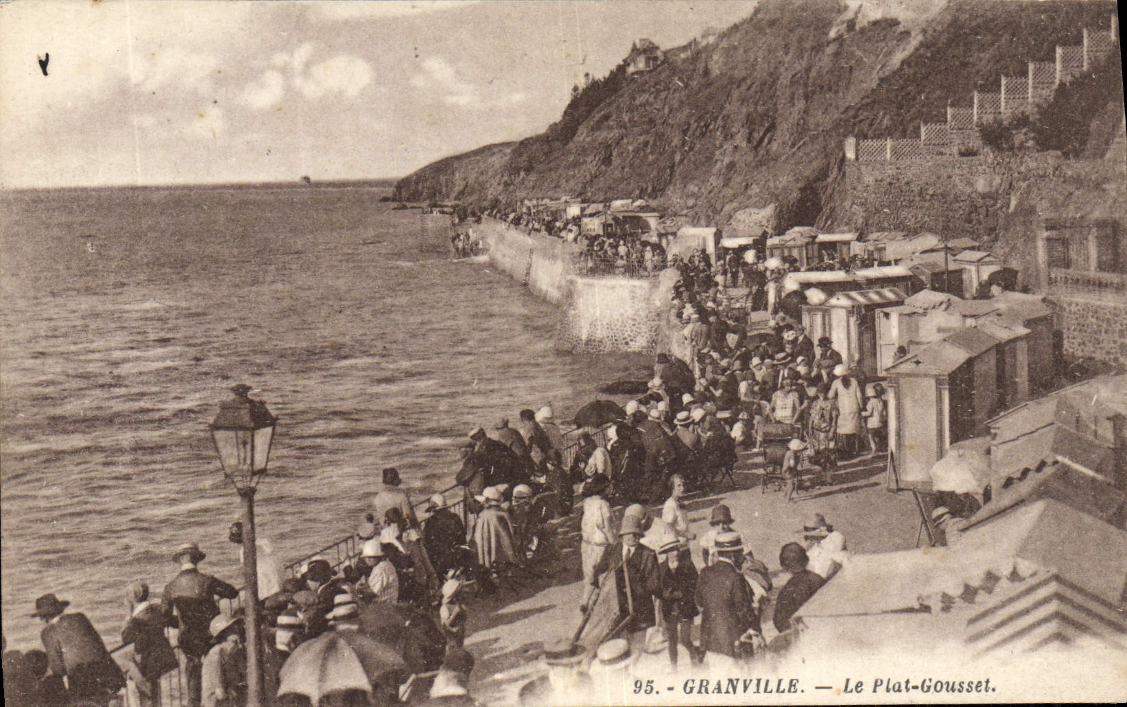 CPA Granville Le Plat Gousset 