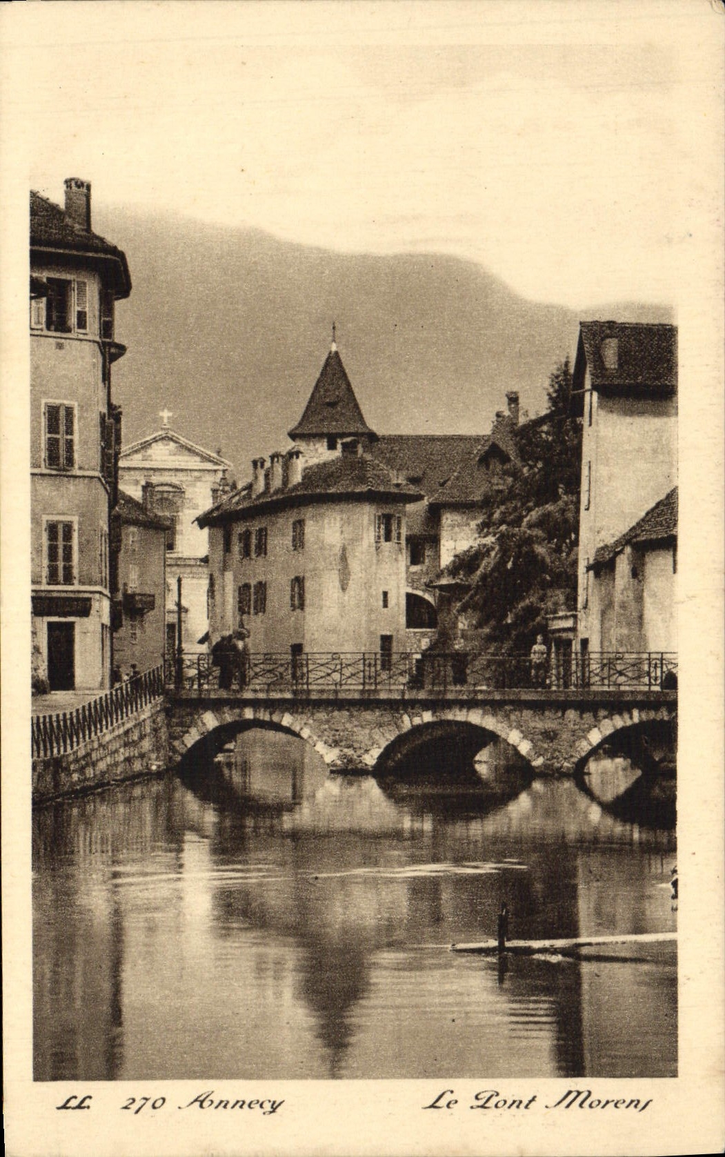 CPA Annecy Le Pont Morens
