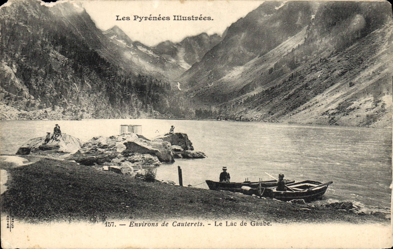 CPA Environs de Cauterets Le Lac de Gaube