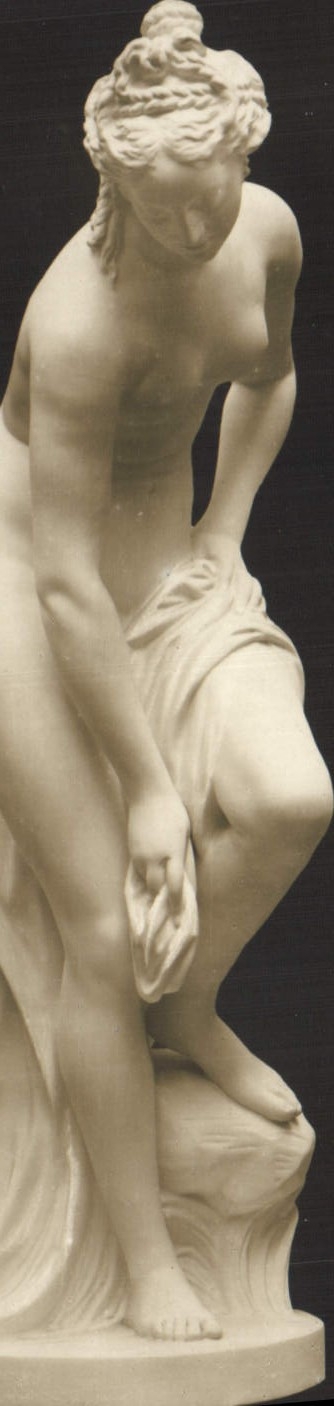 CPA Venus au bain Allegrain 