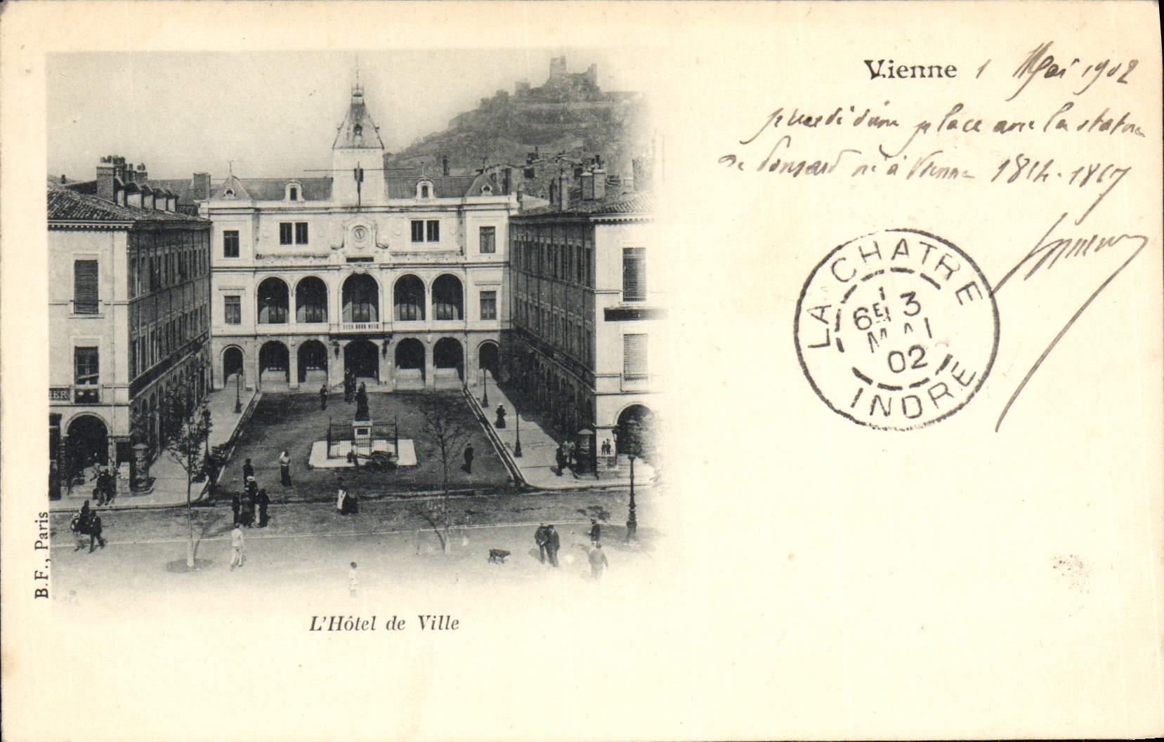 VINTAGE POSTCARD Vienna the Town hall