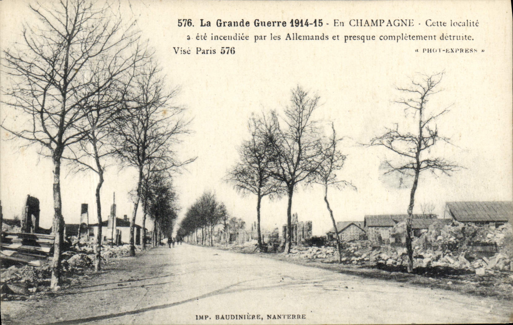 CPA La Grande Guerre En Champagne Militaria