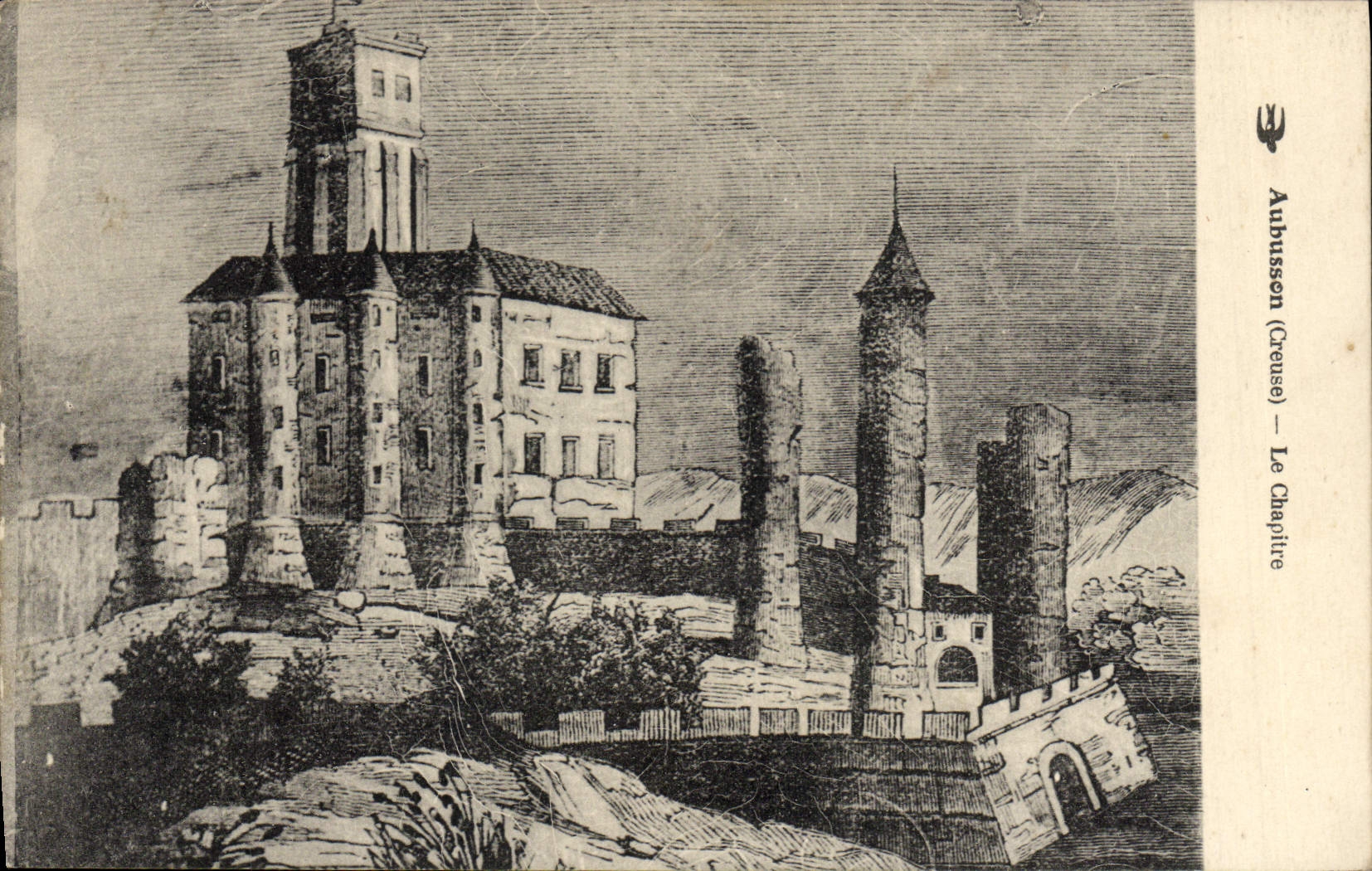 CPA Aubusson Le Chapitre
