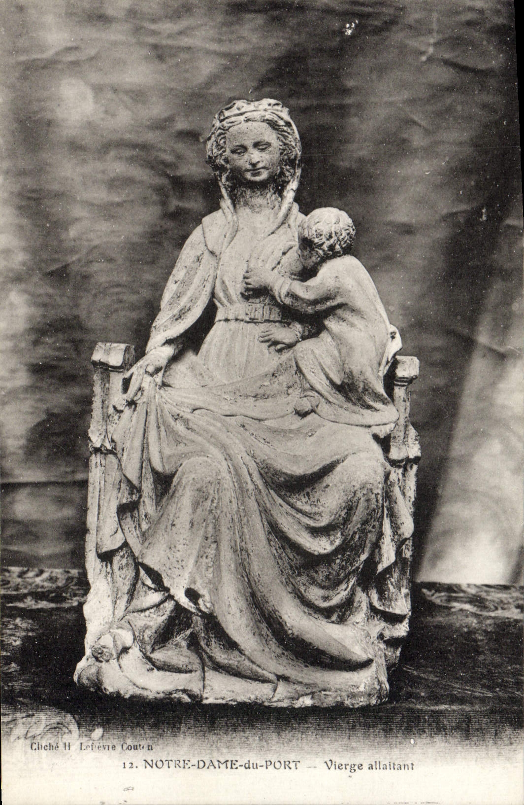 CPA Notre Dame du Port Vierge Allaitant