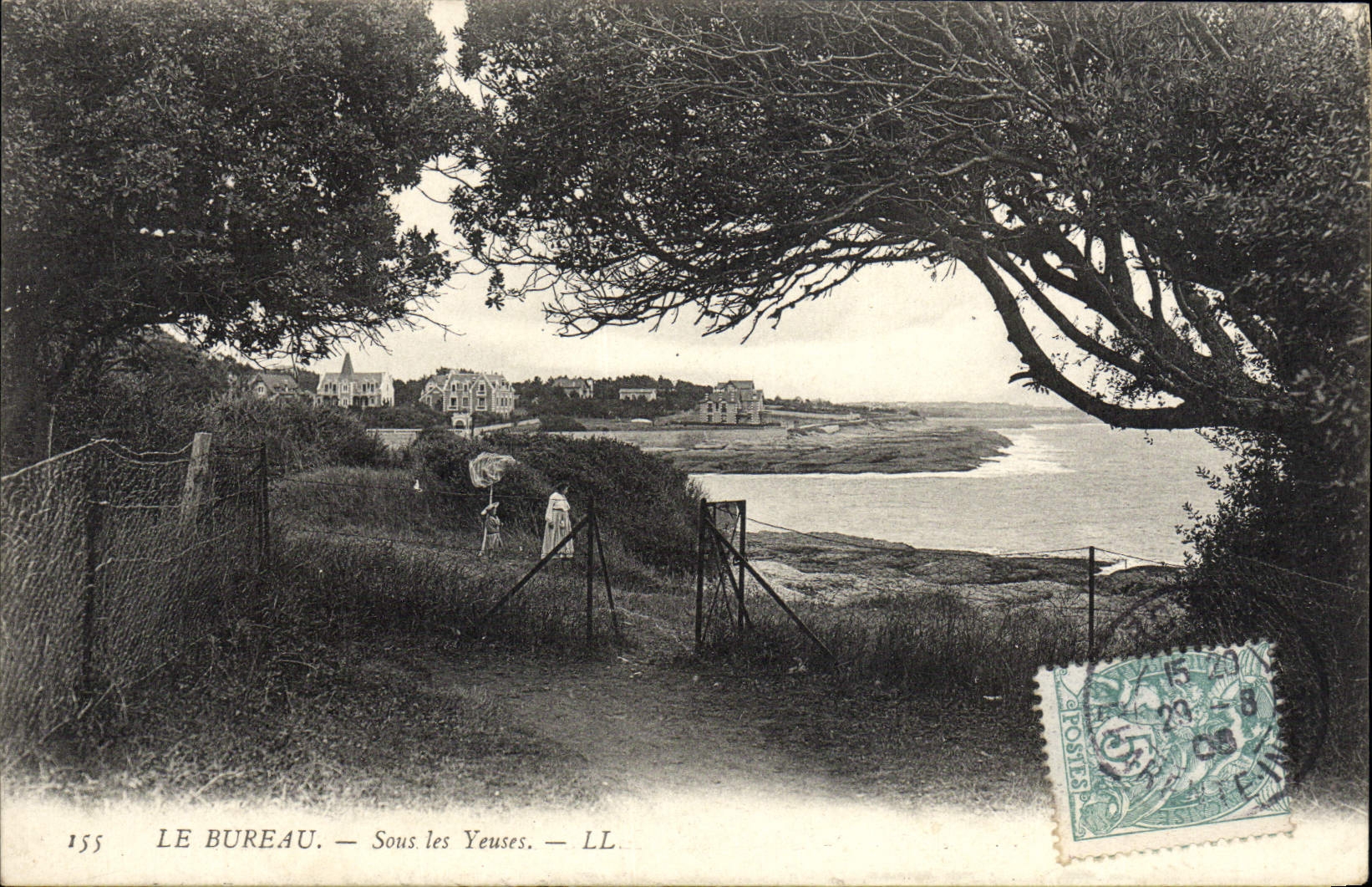 VINTAGE POSTCARD the Office Sounds Yeuses