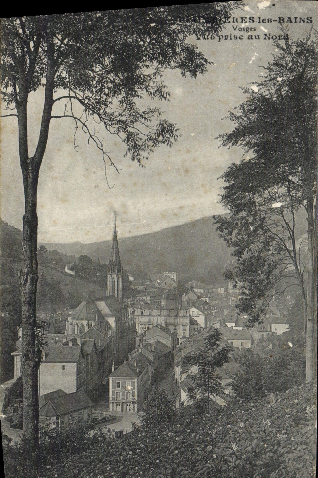 CPA Plombieres les Bains Vue prise du Nord