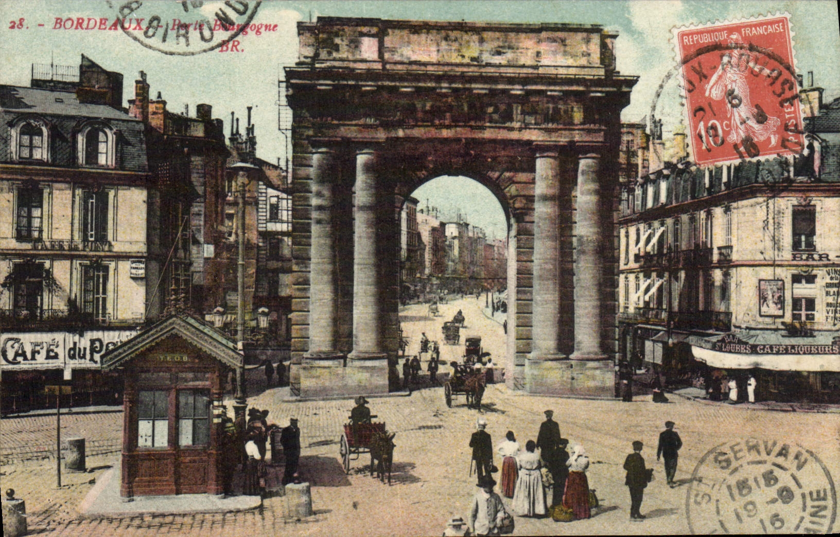 CPA Bordeaux Porte Bourgogne 