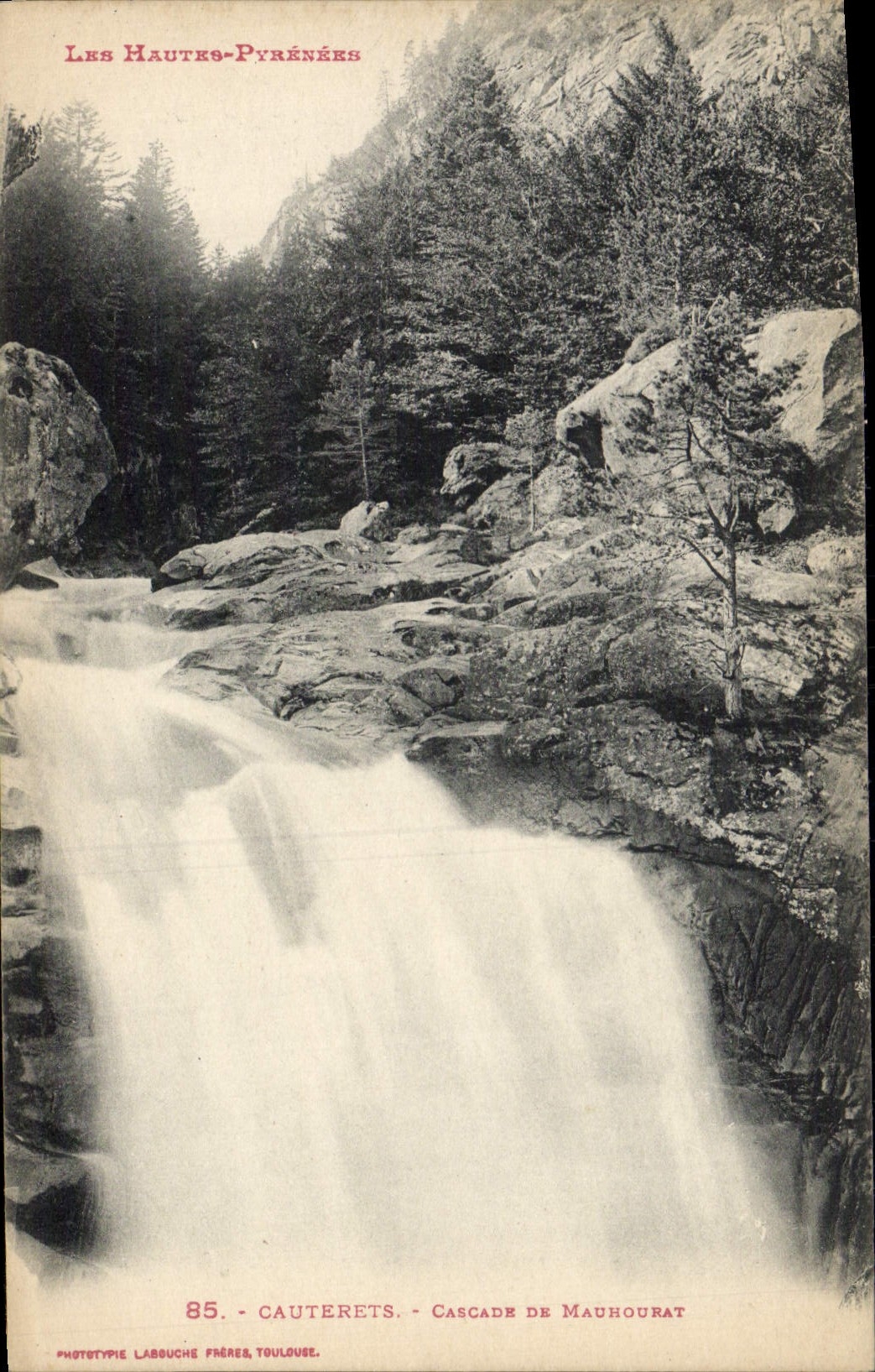 CPA Cauterets Cascade de Mauhourat 