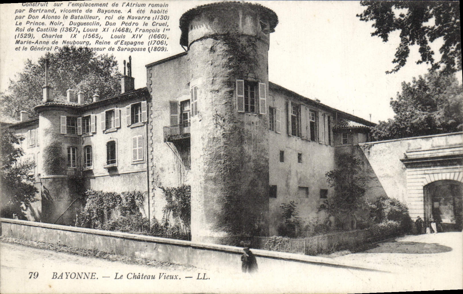 CPA Bayonne Le Chateau Vieux