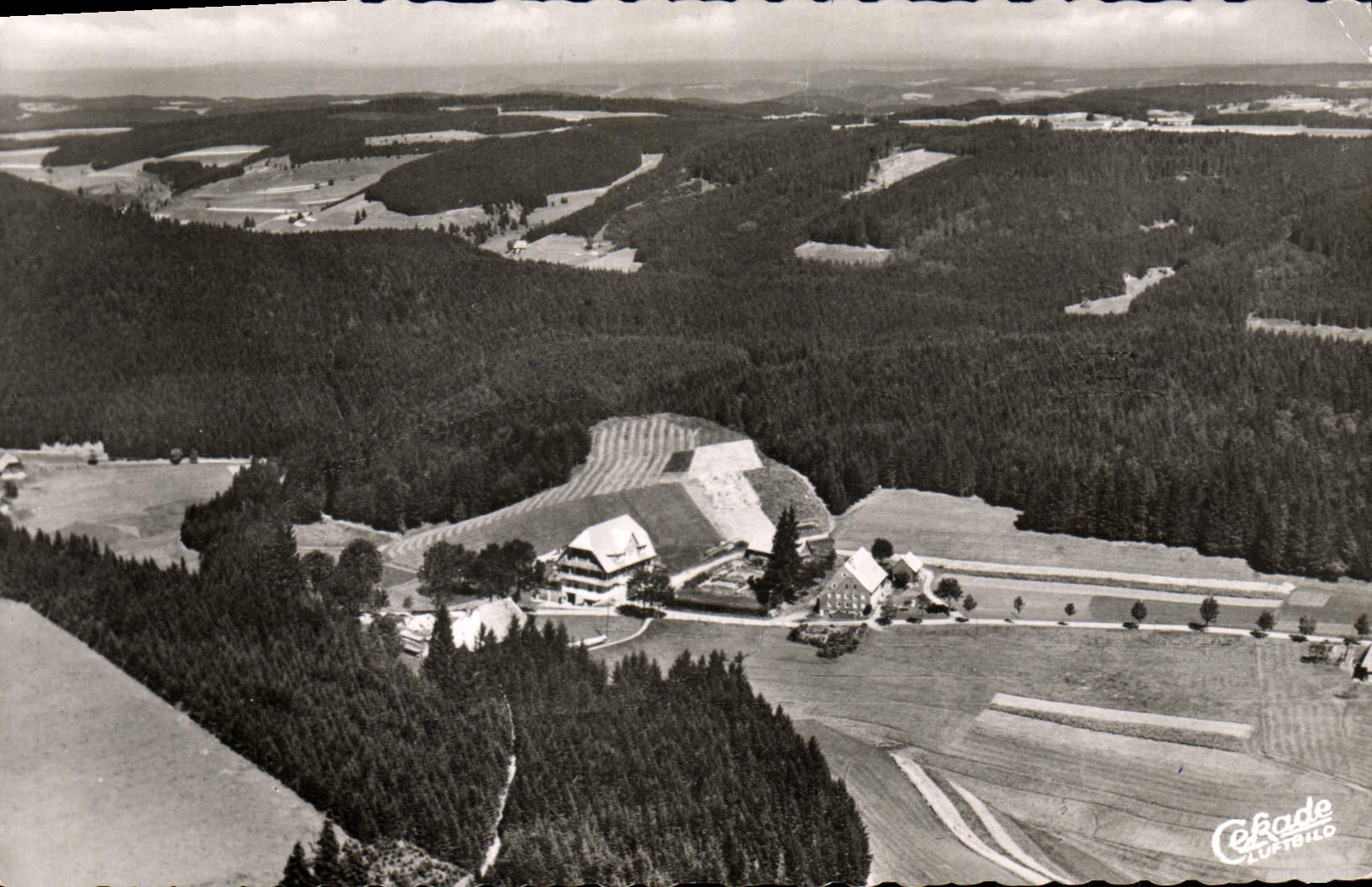 POSTAL MODERNA Hohenhotel Goldener Rabe