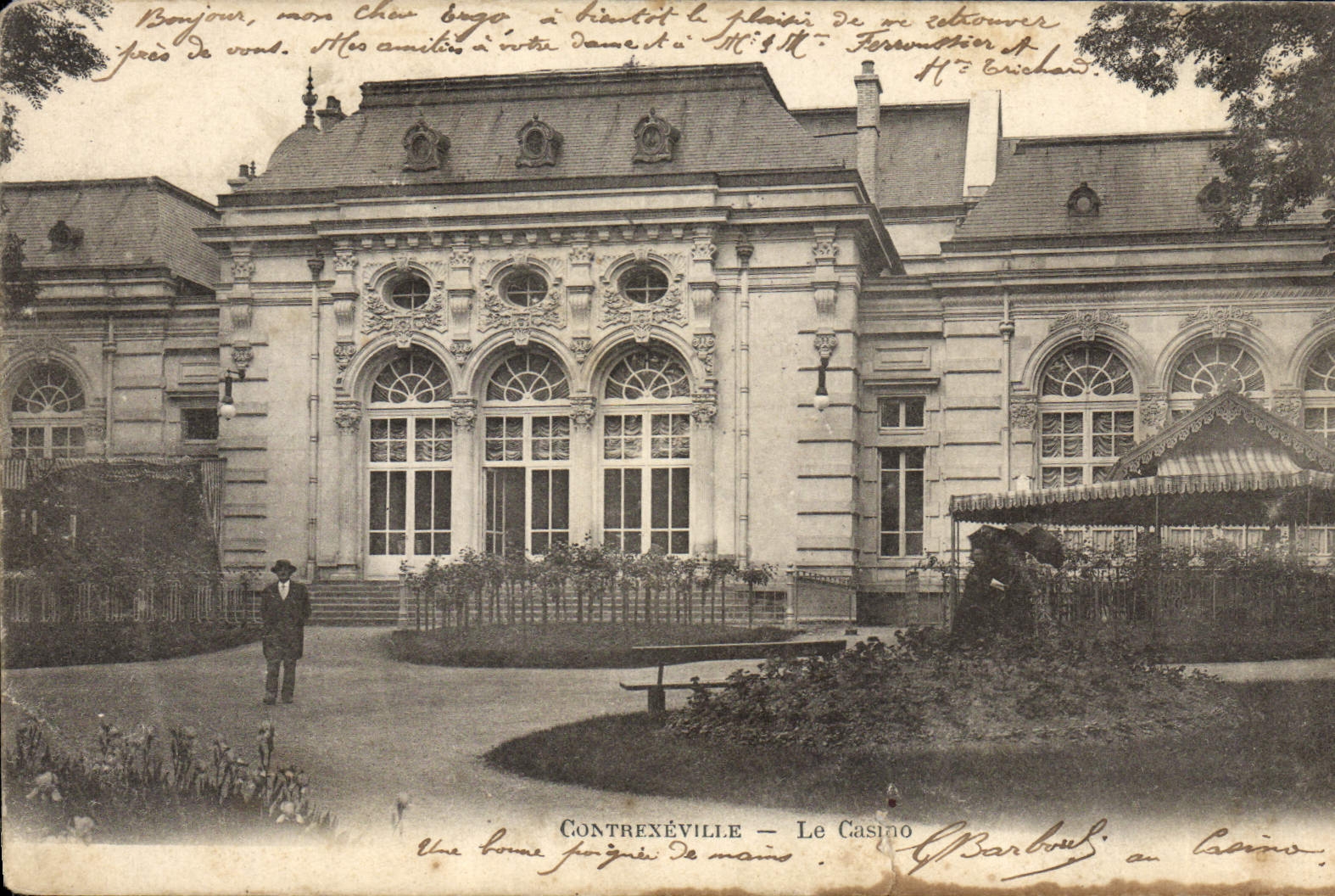 CPA Contrexeville Le Casino