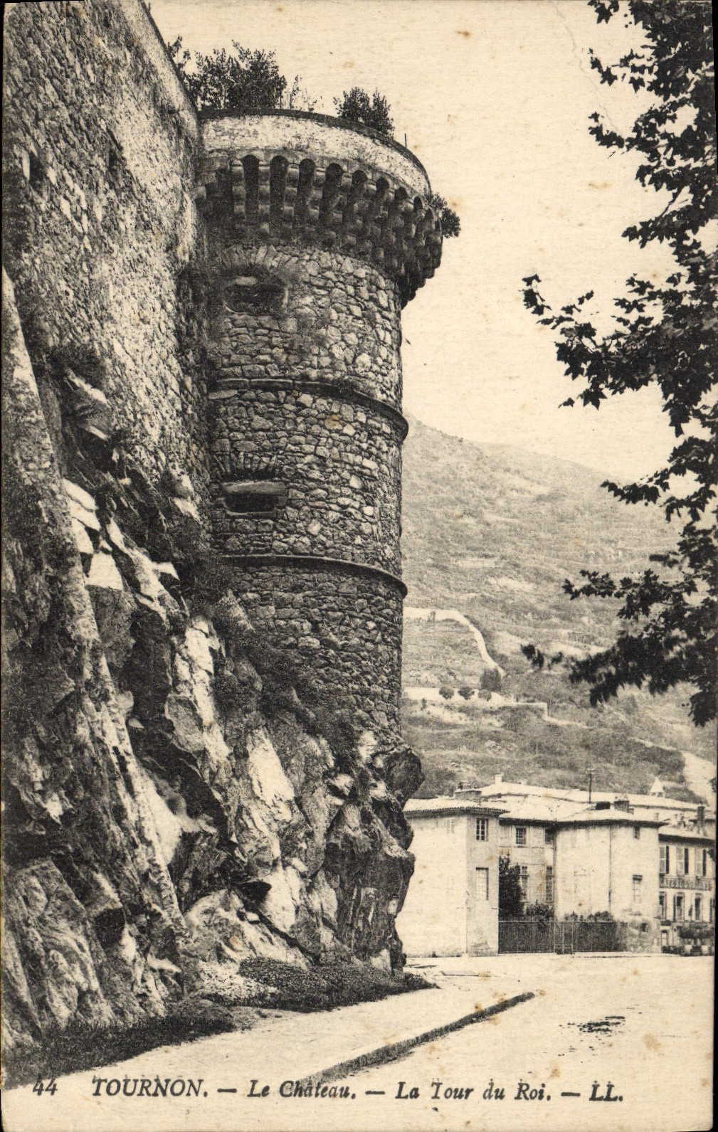 CPA Tournon Le Chateau La Tour du Roi