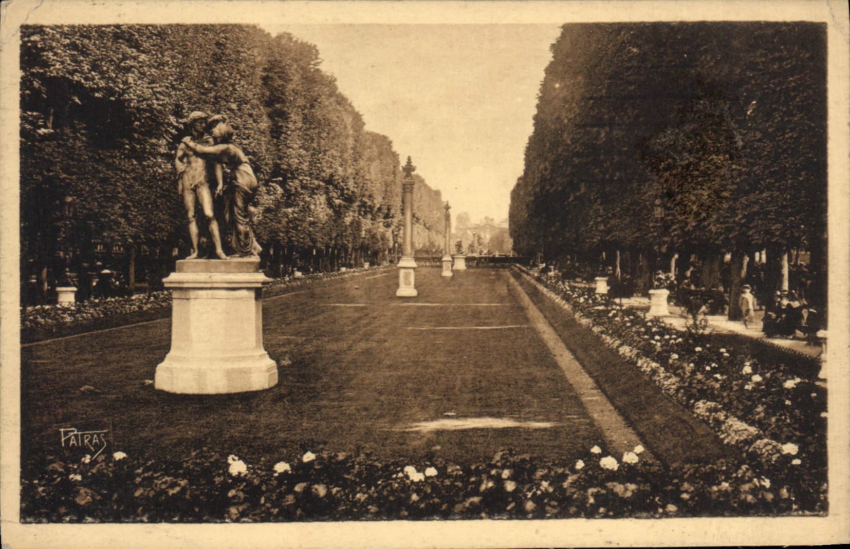 CPA Paris Jardins de l'observatoire