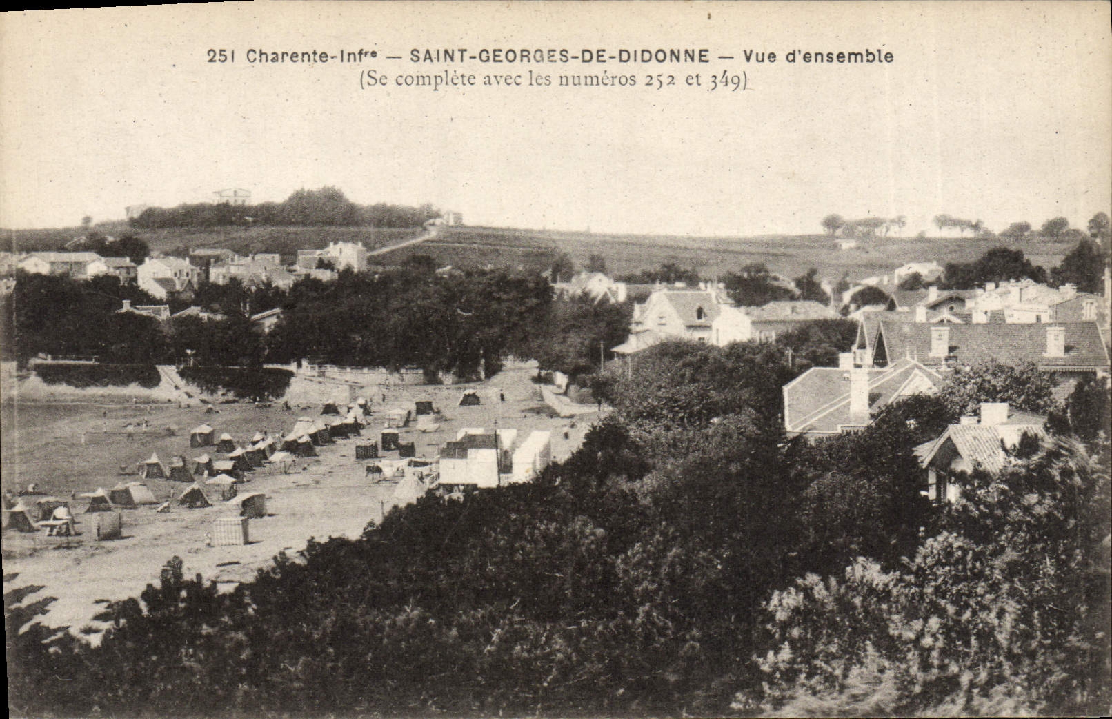 VINTAGE POSTCARD Charente Saint Georges De Didonne Overall picture