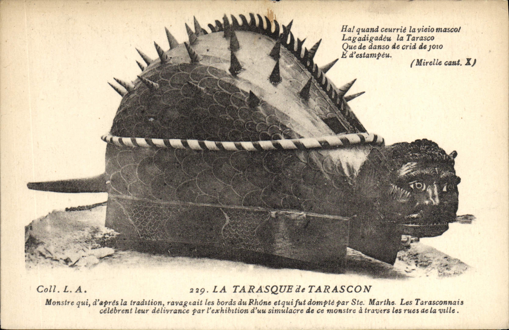 CPA La Tarasque de Tarascon