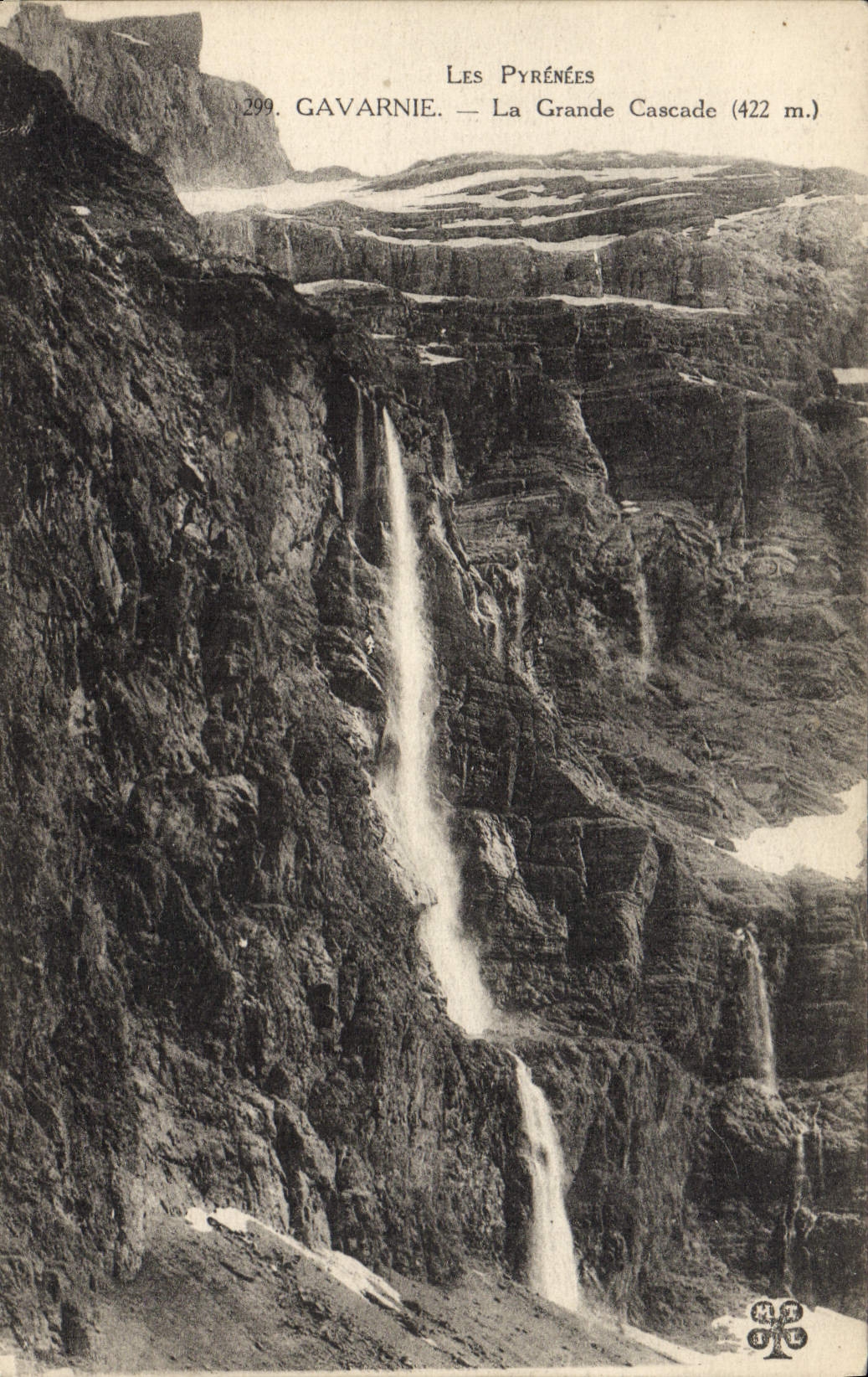 CPA Gavarnie La Grande Cascade
