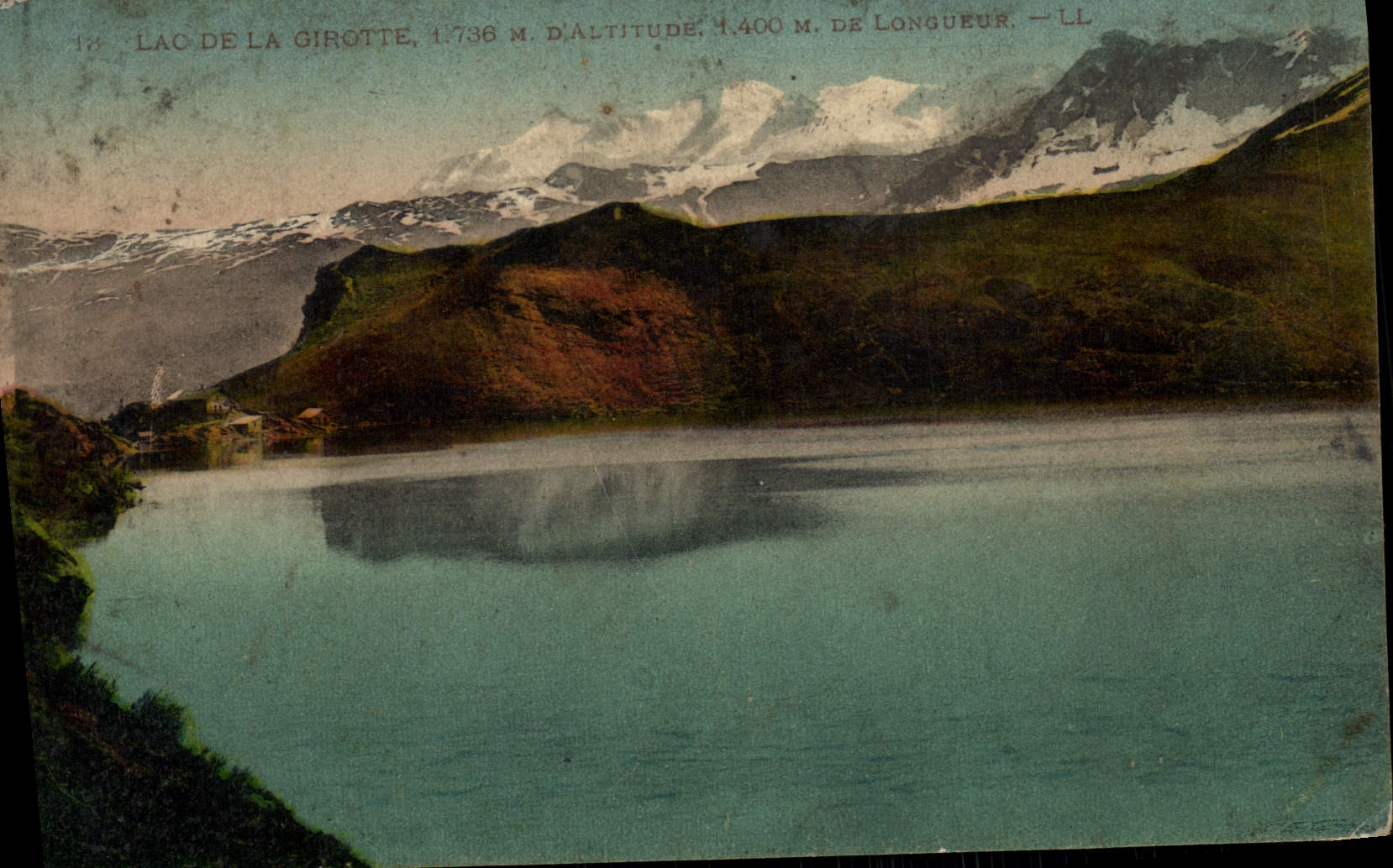 CPA Lac de la Girotte 