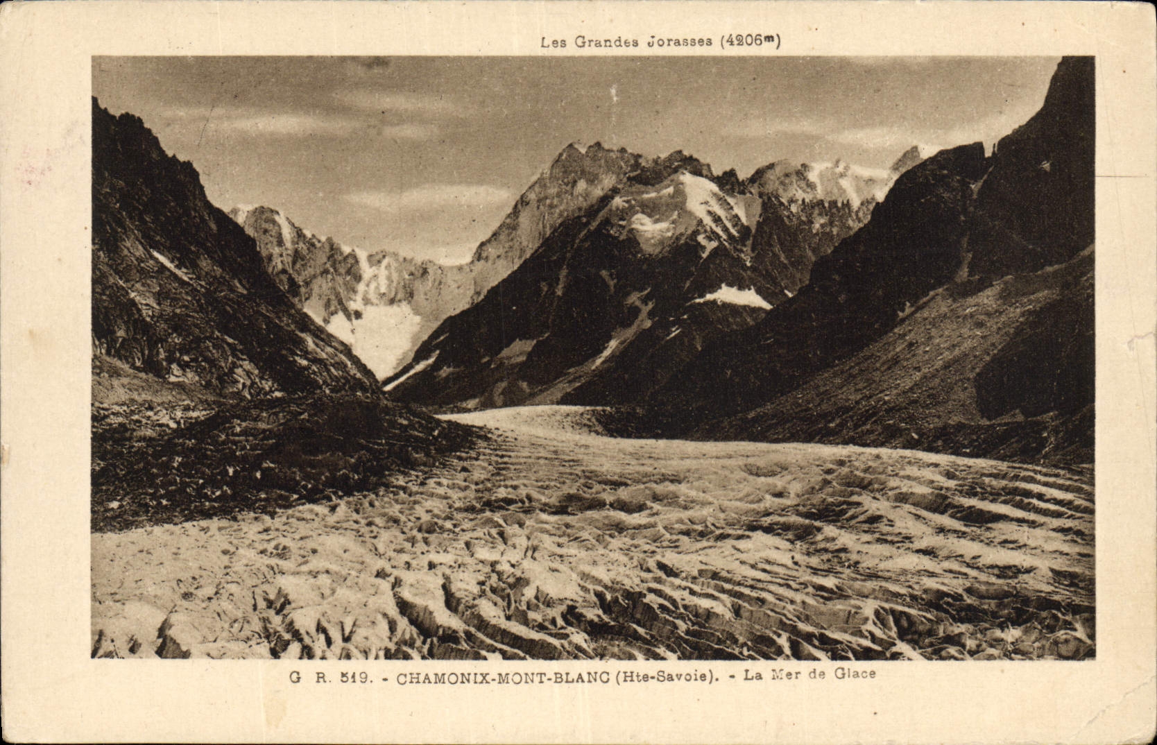 CPA Chamonix Mont Blanc Le Mer de Glace