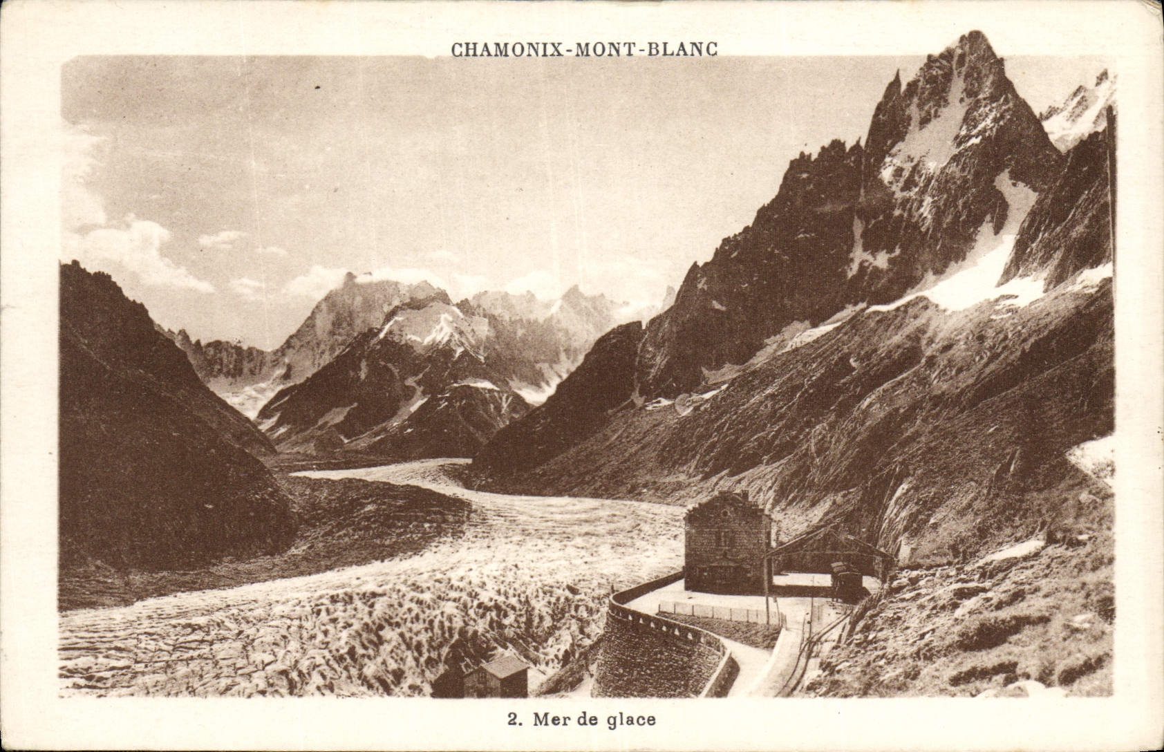 CPA Chamonix Mont Blanc Mer de Glace