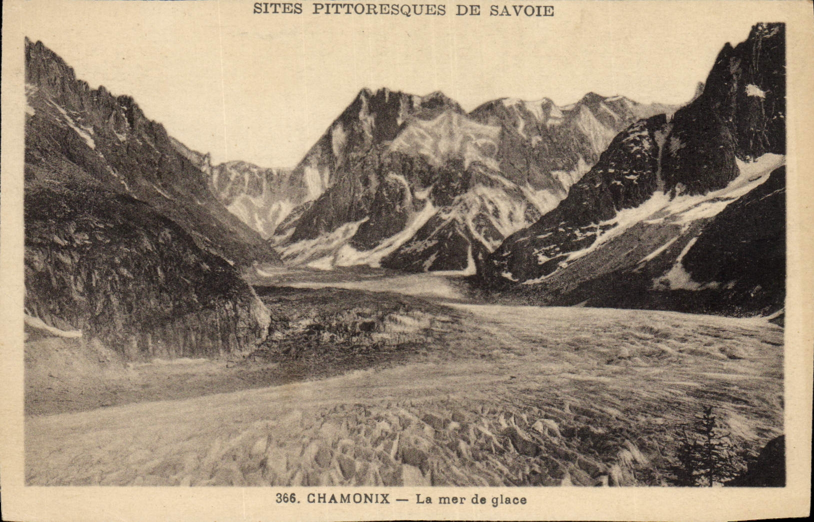 CPA Chamonix La mer de glace