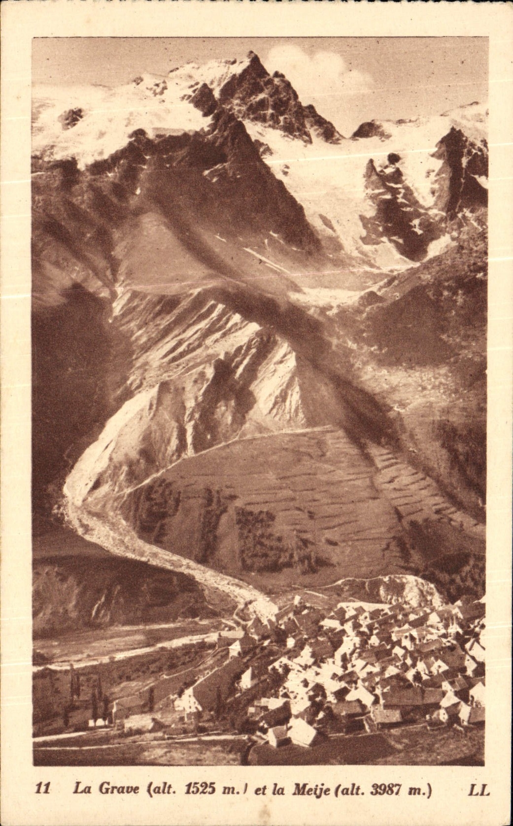 CPA La Grave Et La Meije