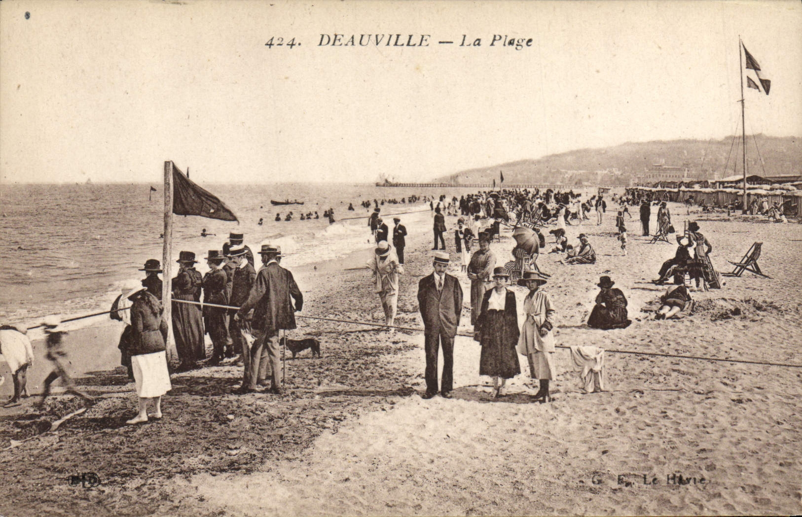 CPA Deauville La Plage