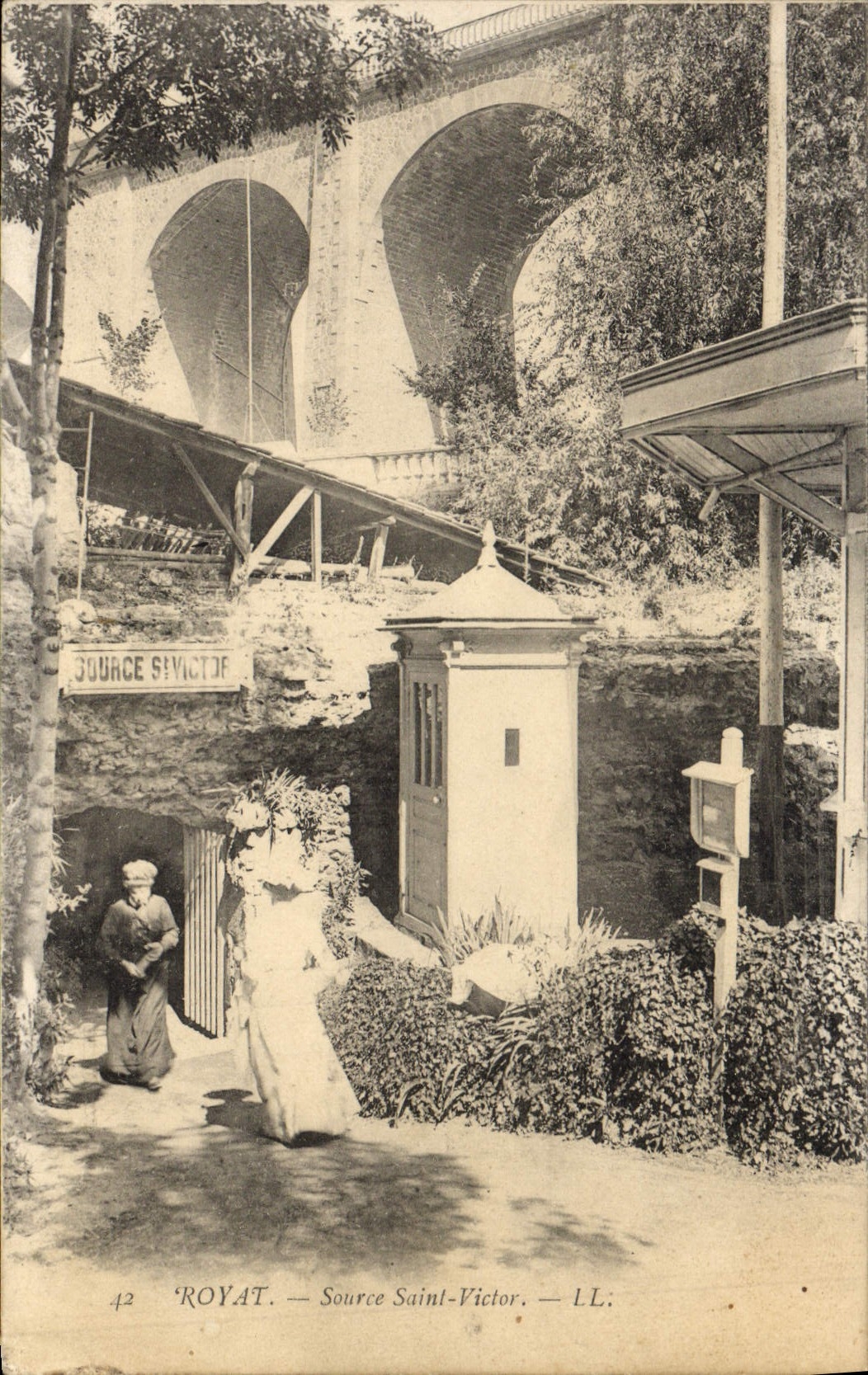 Vencedor de la fuente de Royat de la POSTAL de la VENDIMIA Saint