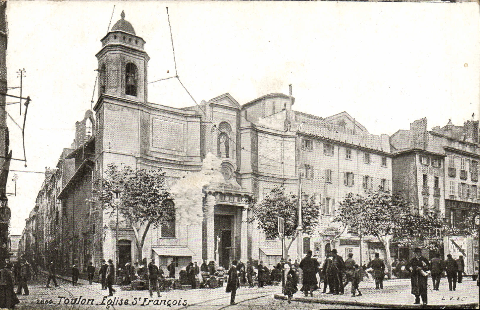 CPA Toulon Eglise St Francois